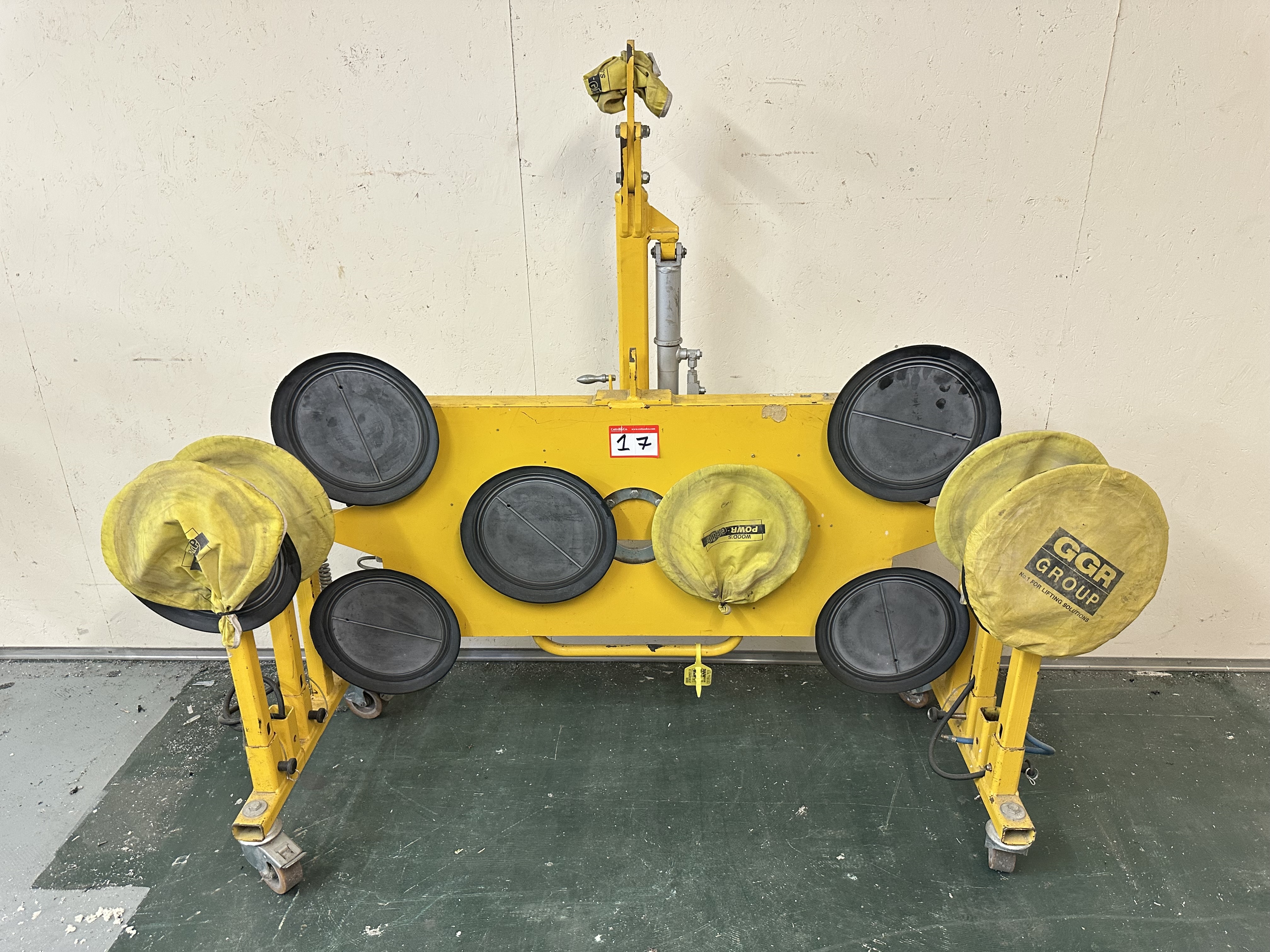 Kappel DSZ/12V Pneumatic / 110V Glass Plate Suction Lifter (2016)