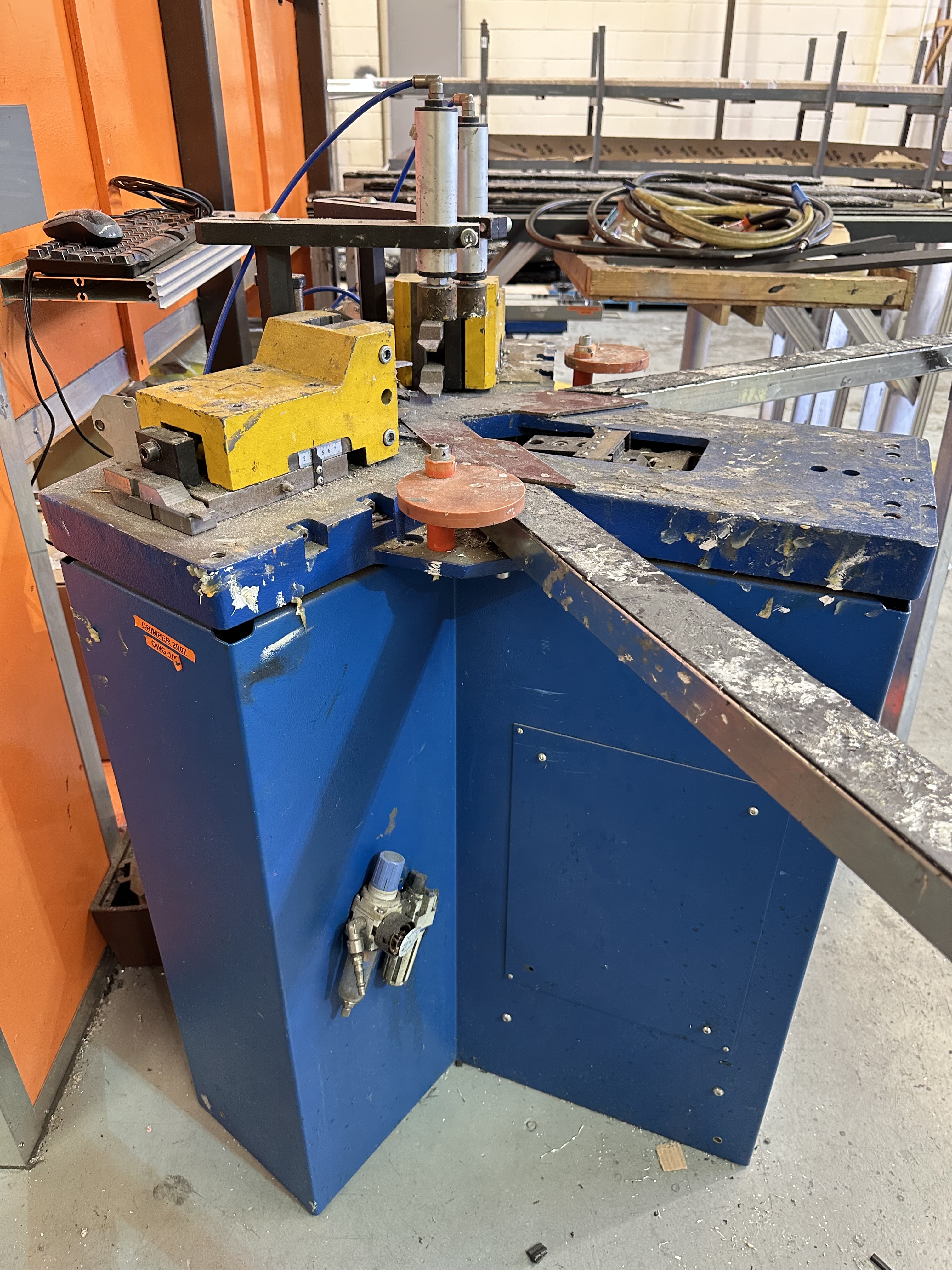 Schuco Evm-S Profile Mitre Punch Machine. S/No. 278 (2007)
