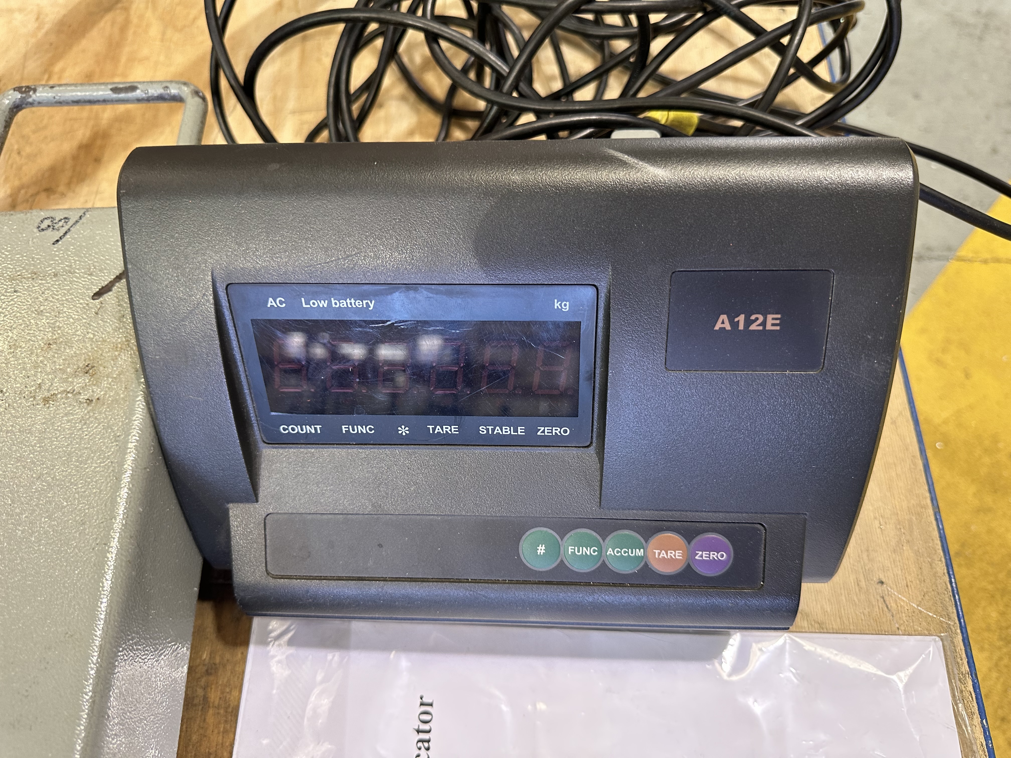 Pallet Weigh Scales with XK3190-A12, Digital Weighing Indicator