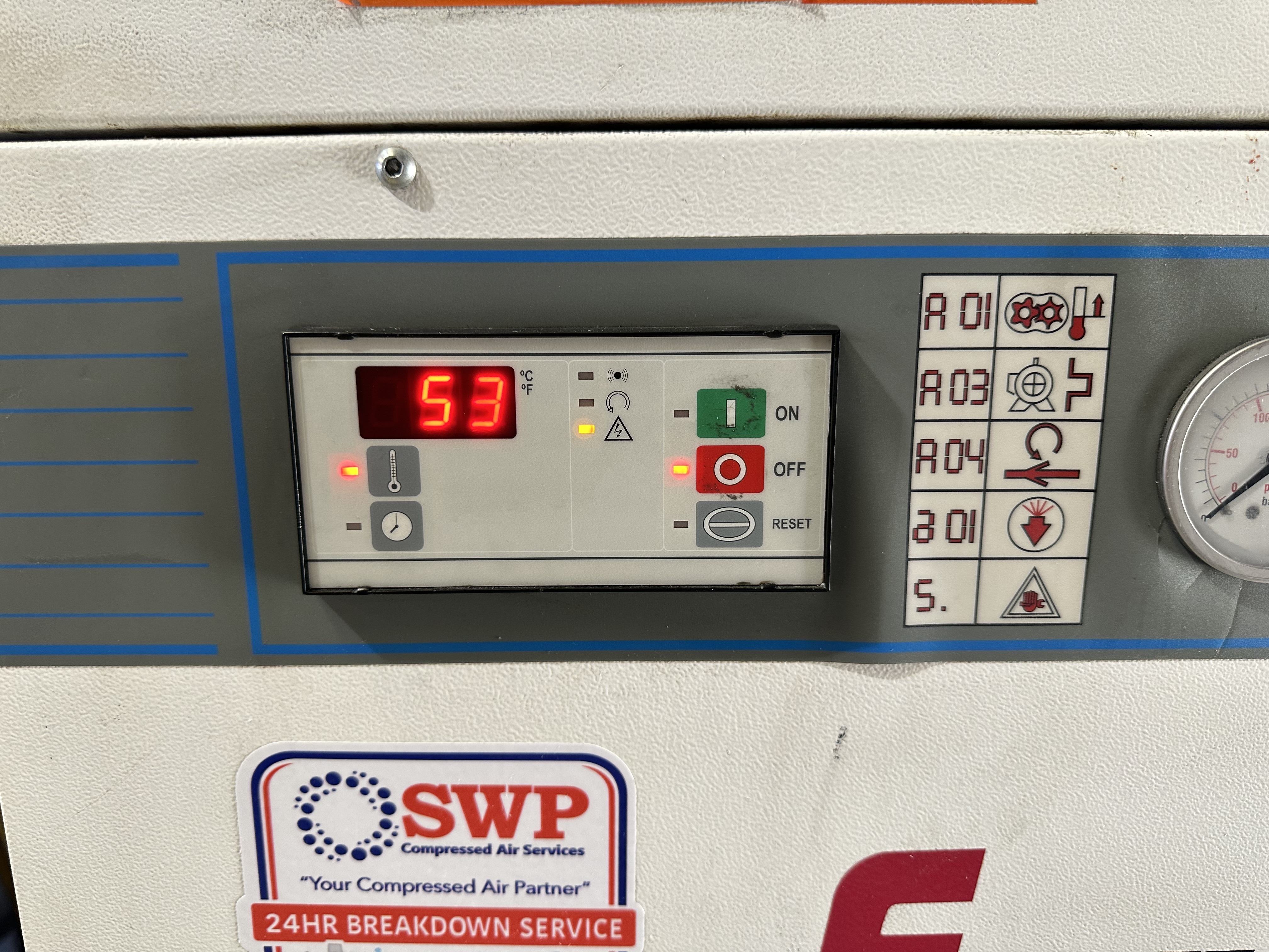 Gardner Denver ESE11 Rotary Screw Air Compressor (2007)