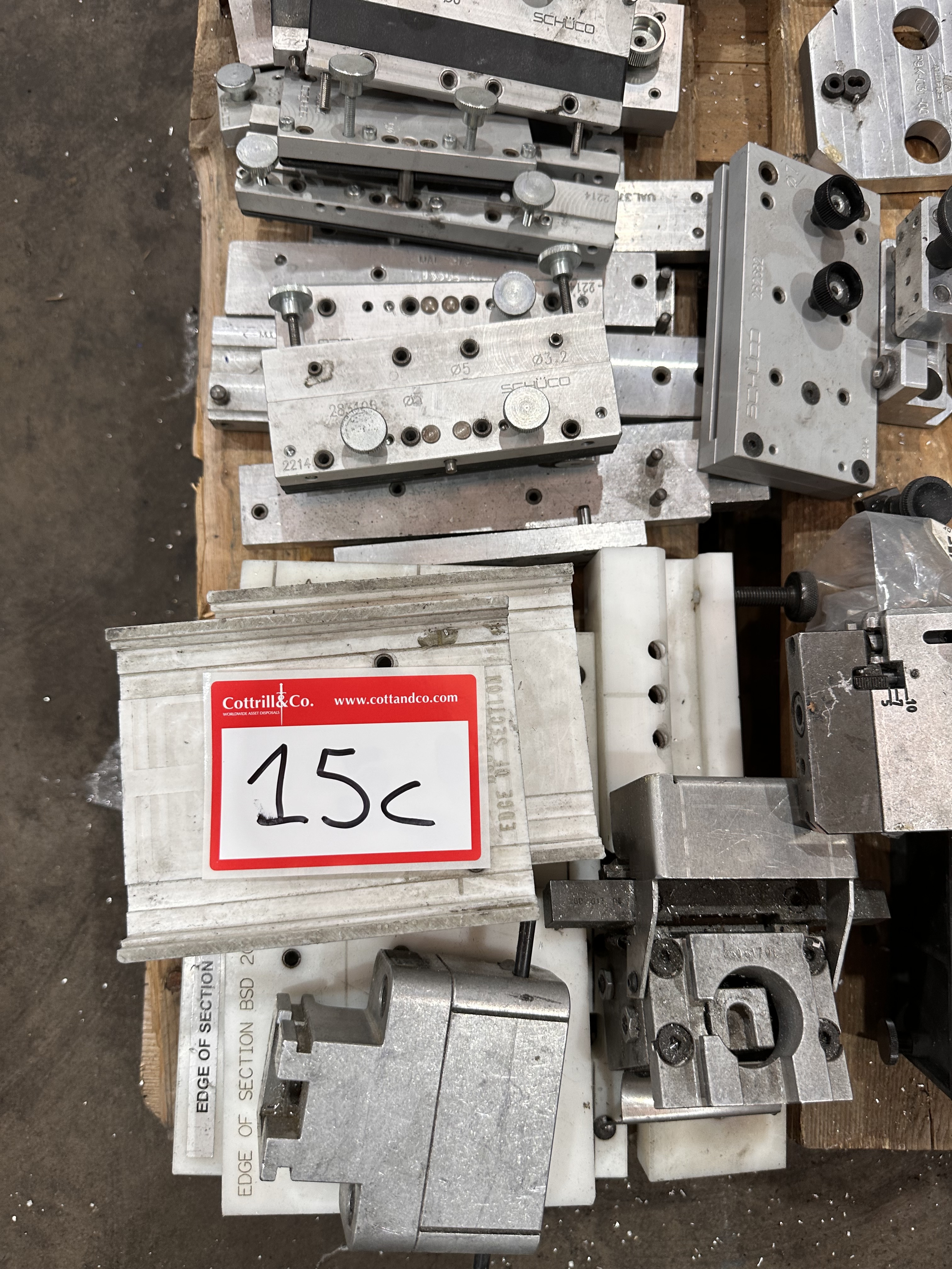 Selection of Schuco Jigs & Fixtures for Profile Drilling & Forming