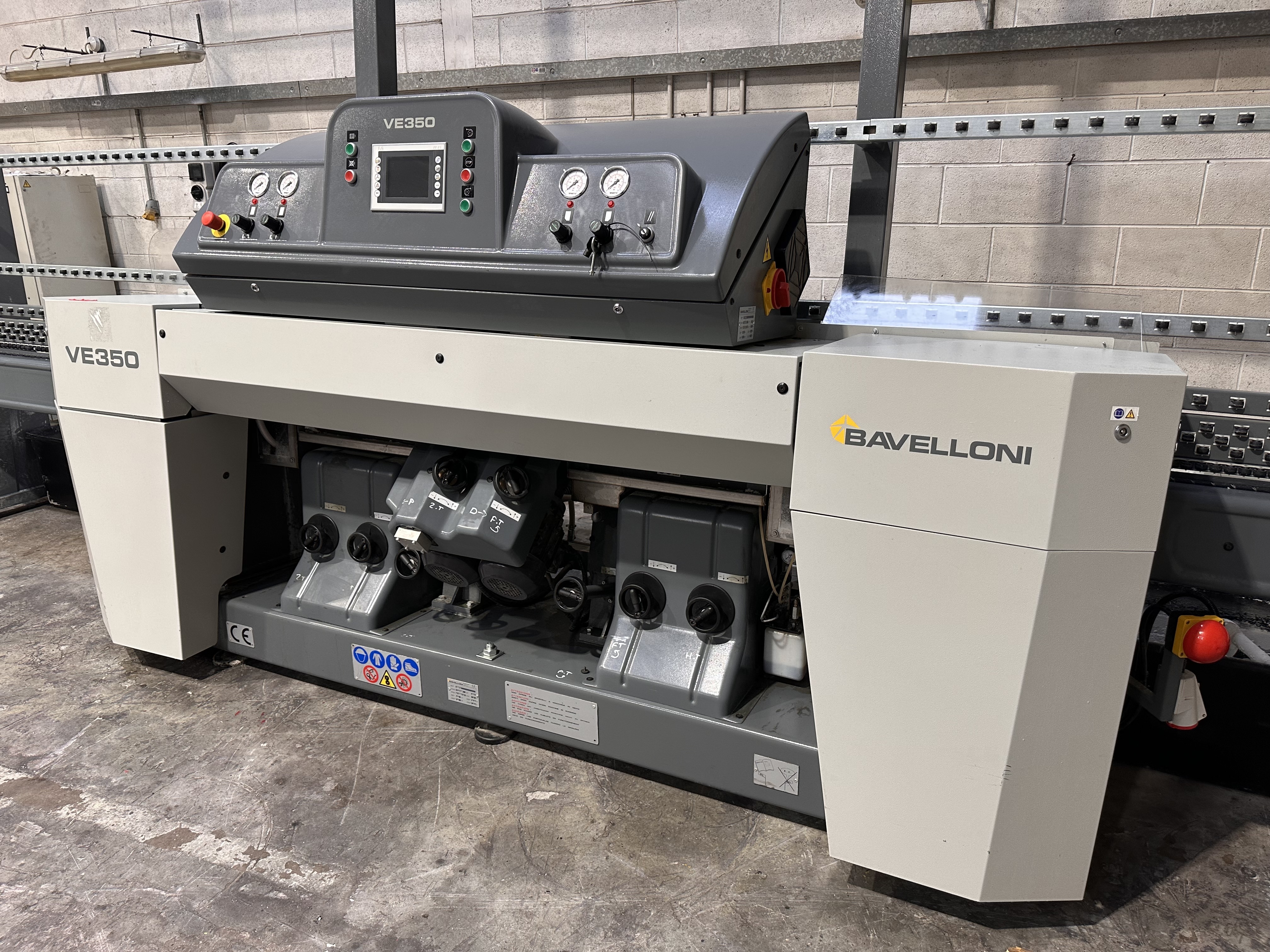 Bavelloni VE350-8 Straight-Line Vertical Edging Machine (2024)