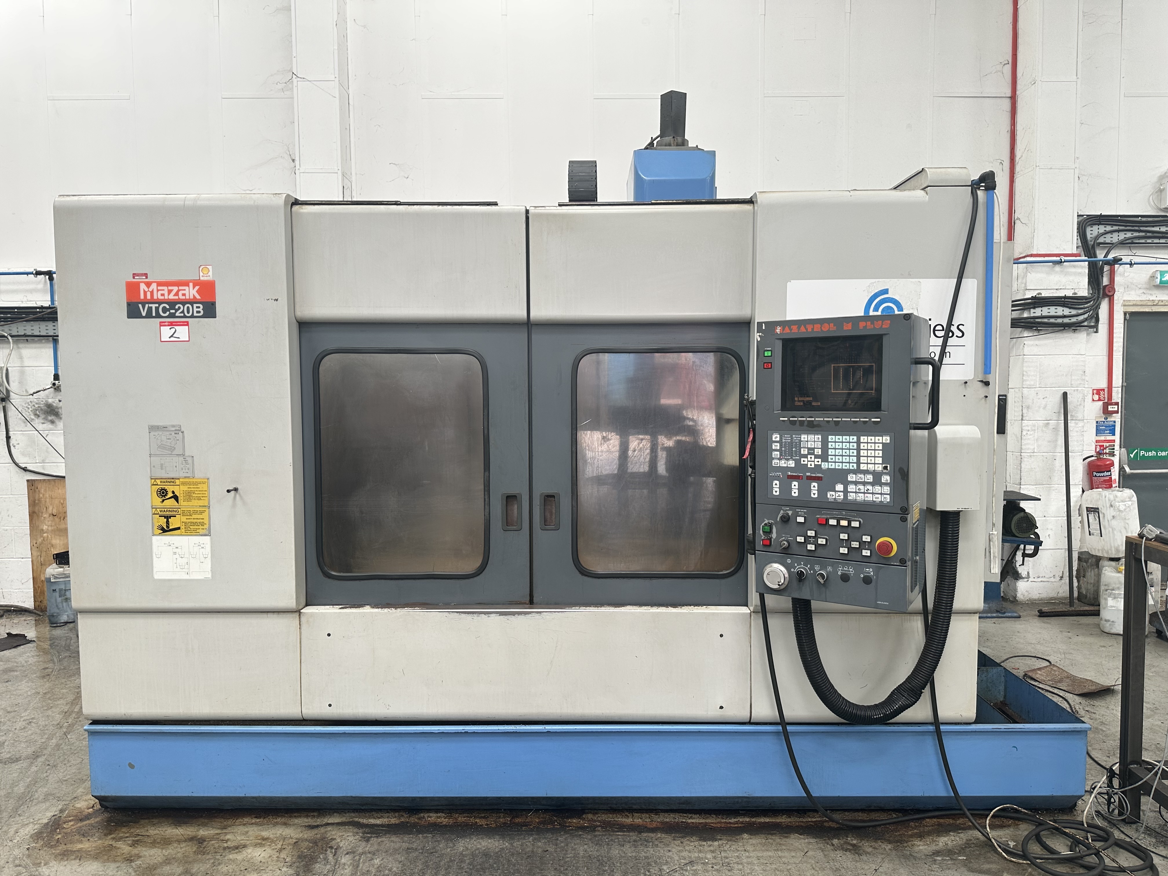 Mazak VTC-20B M+ Vertical CNC Machining Centre with Mazatrol M Plus CNC Control (1997)