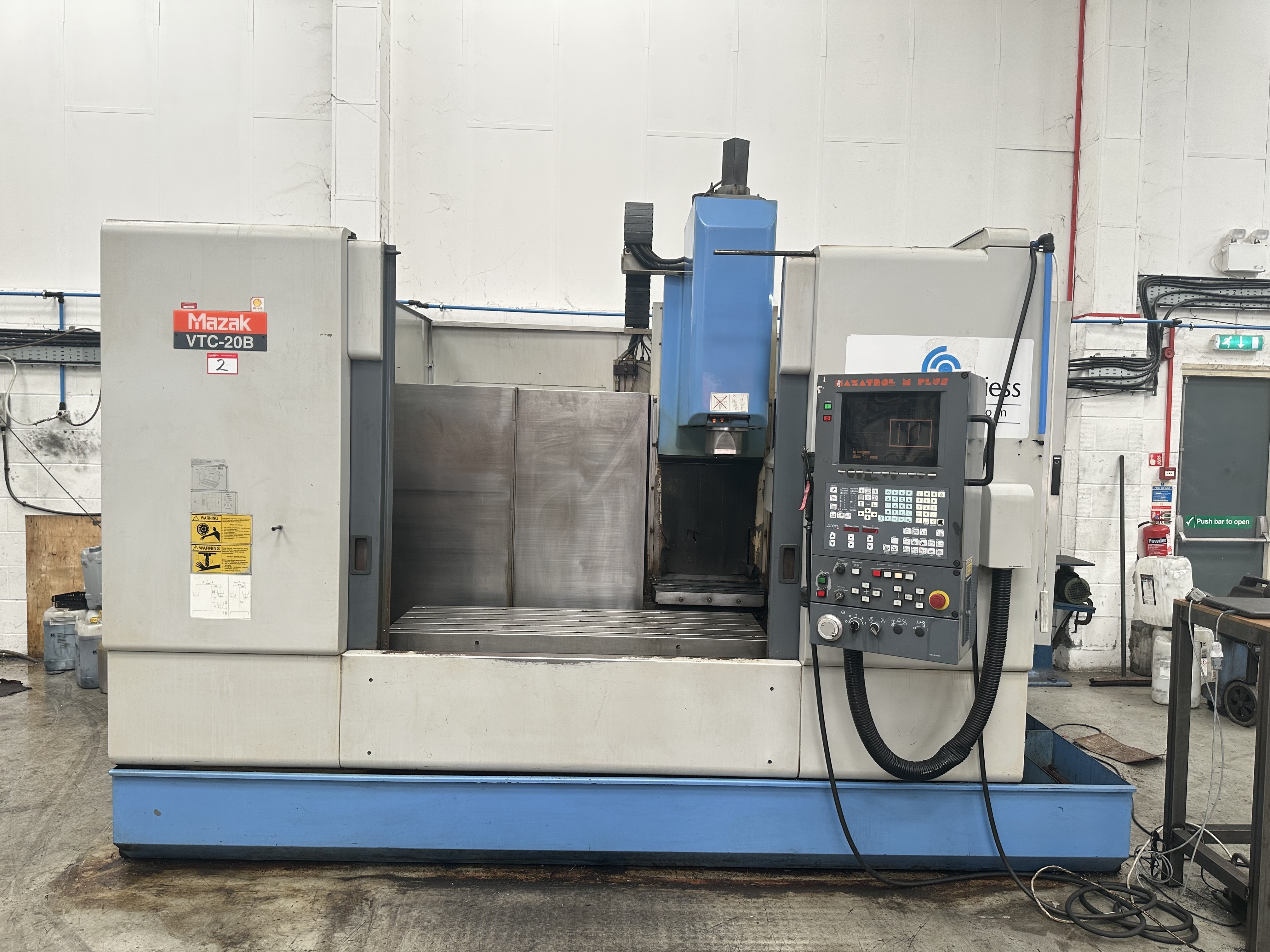 Mazak VTC-20B M+ Vertical CNC Machining Centre with Mazatrol M Plus CNC Control (1997)