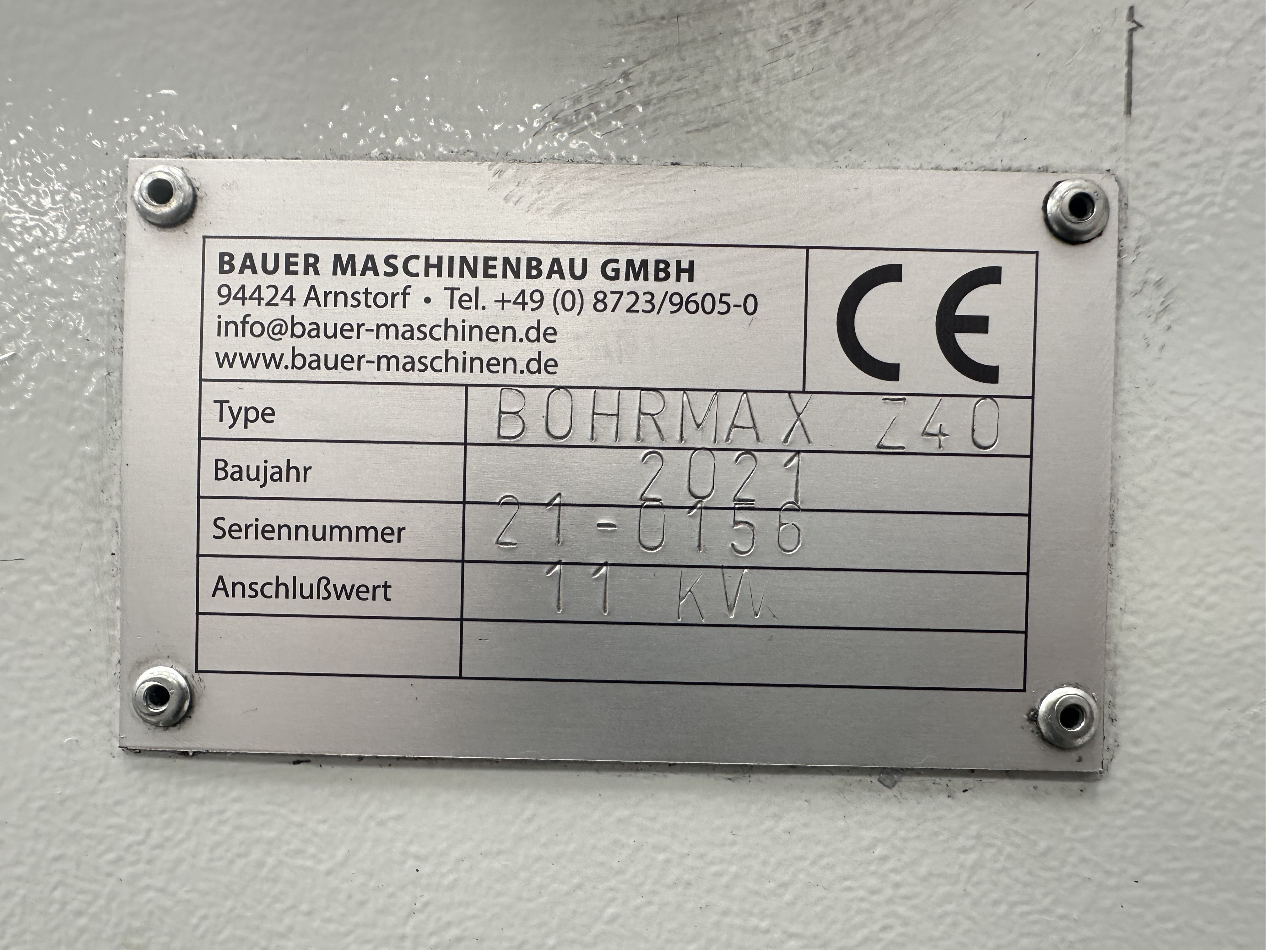 Bauer Maschinenbau Bohrmax Z40, Section Drill & Milling Machine (2021)
