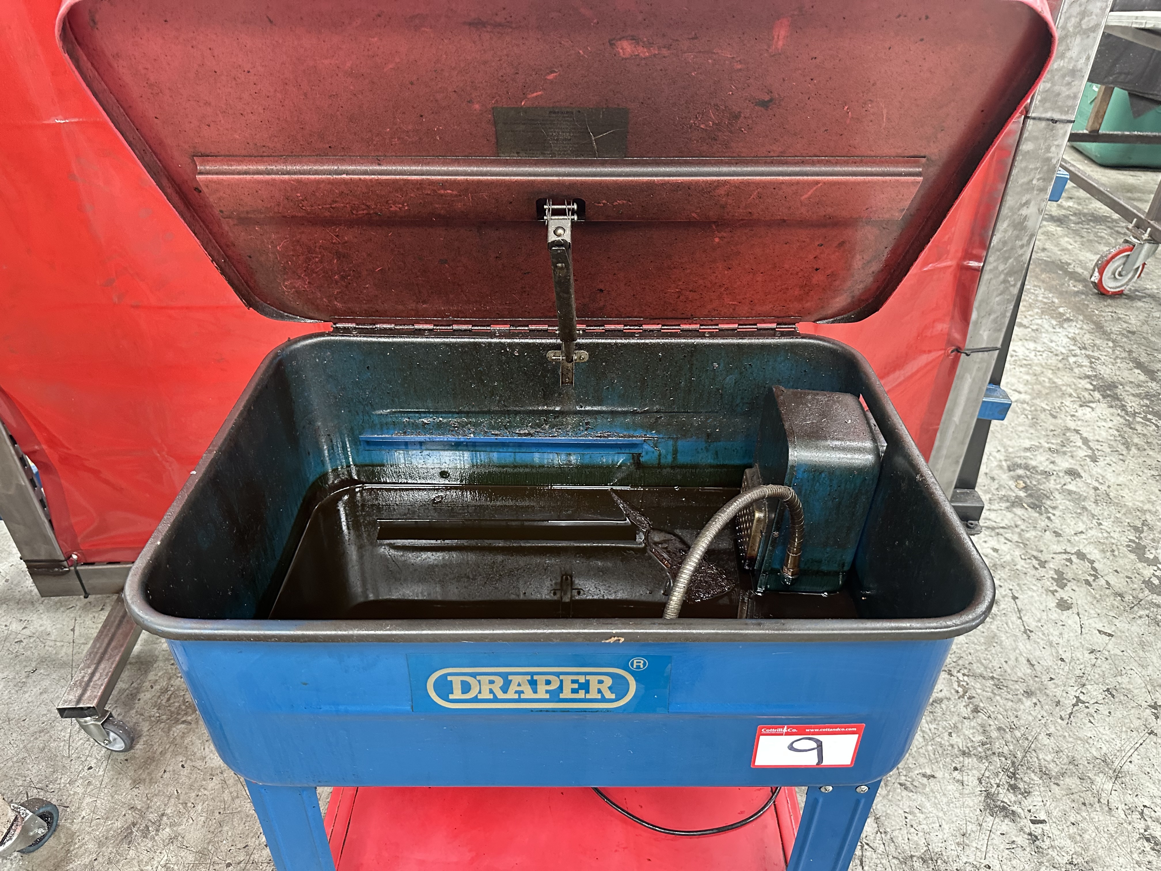 Draper 54 Litre Floor Standing Parts Washer