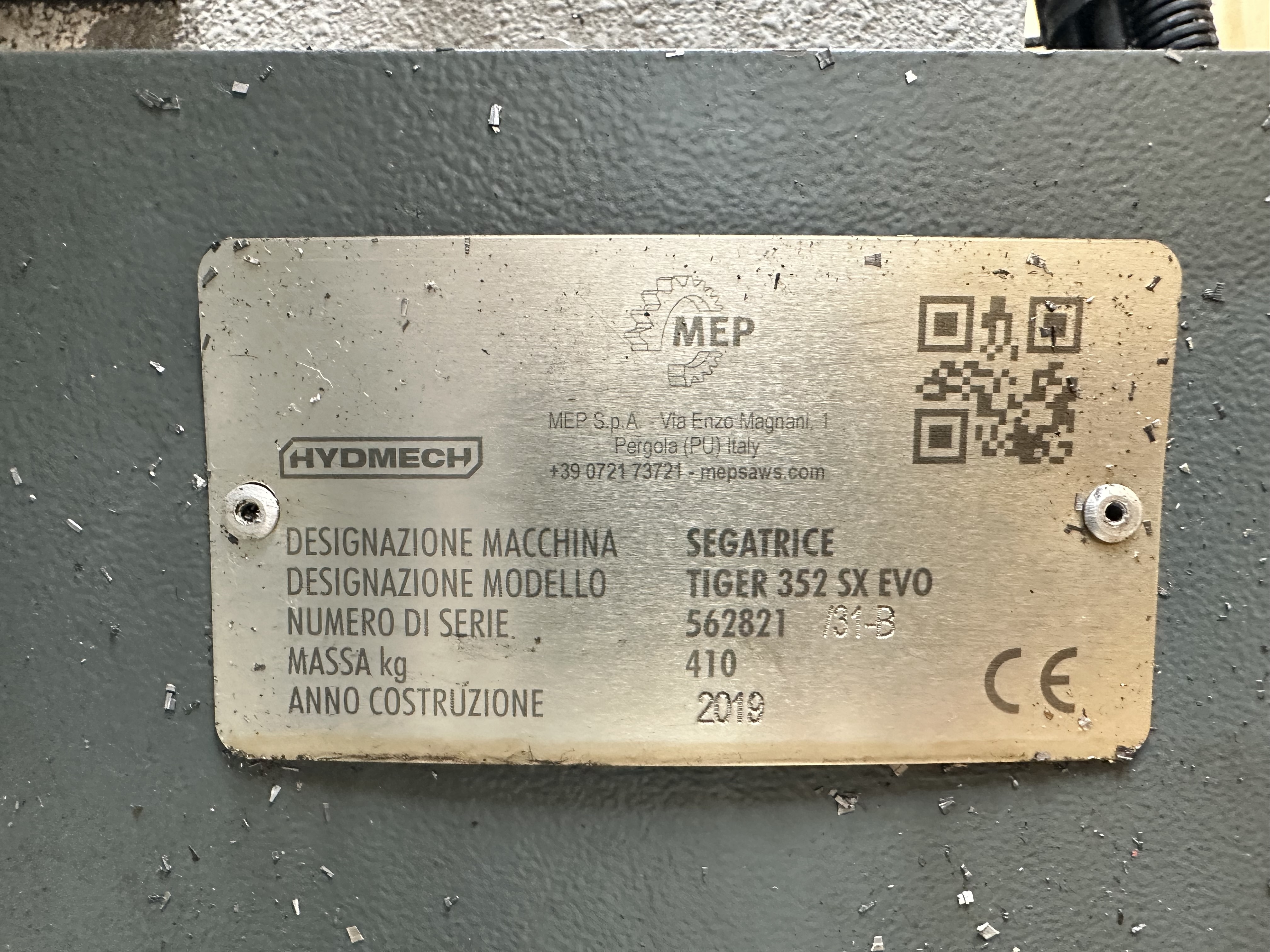 MEP Tiger 352 SX EVO Cut Off Saw (2019)