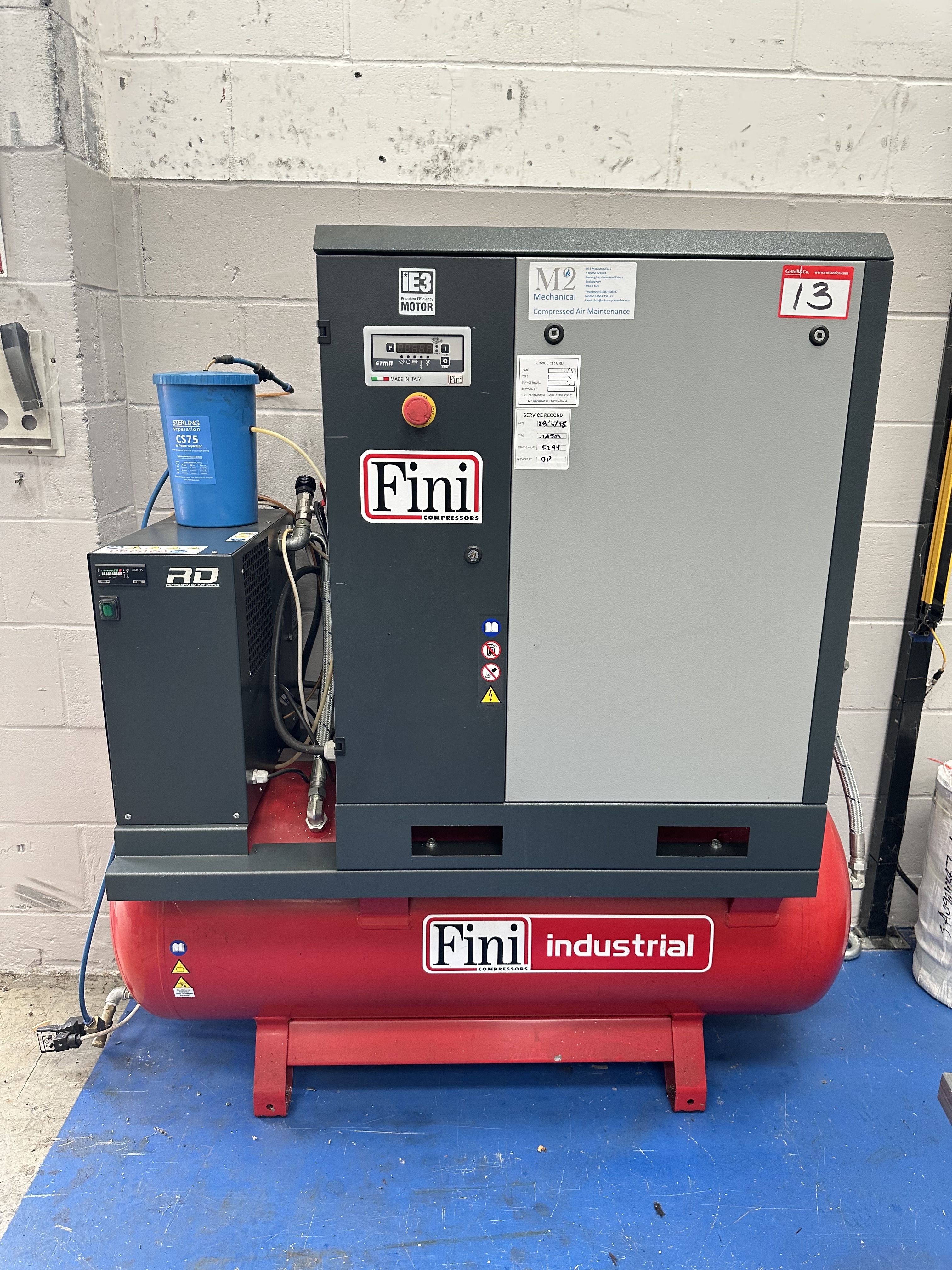Fini Industrial Plus 11-10-270ES Air Compressor