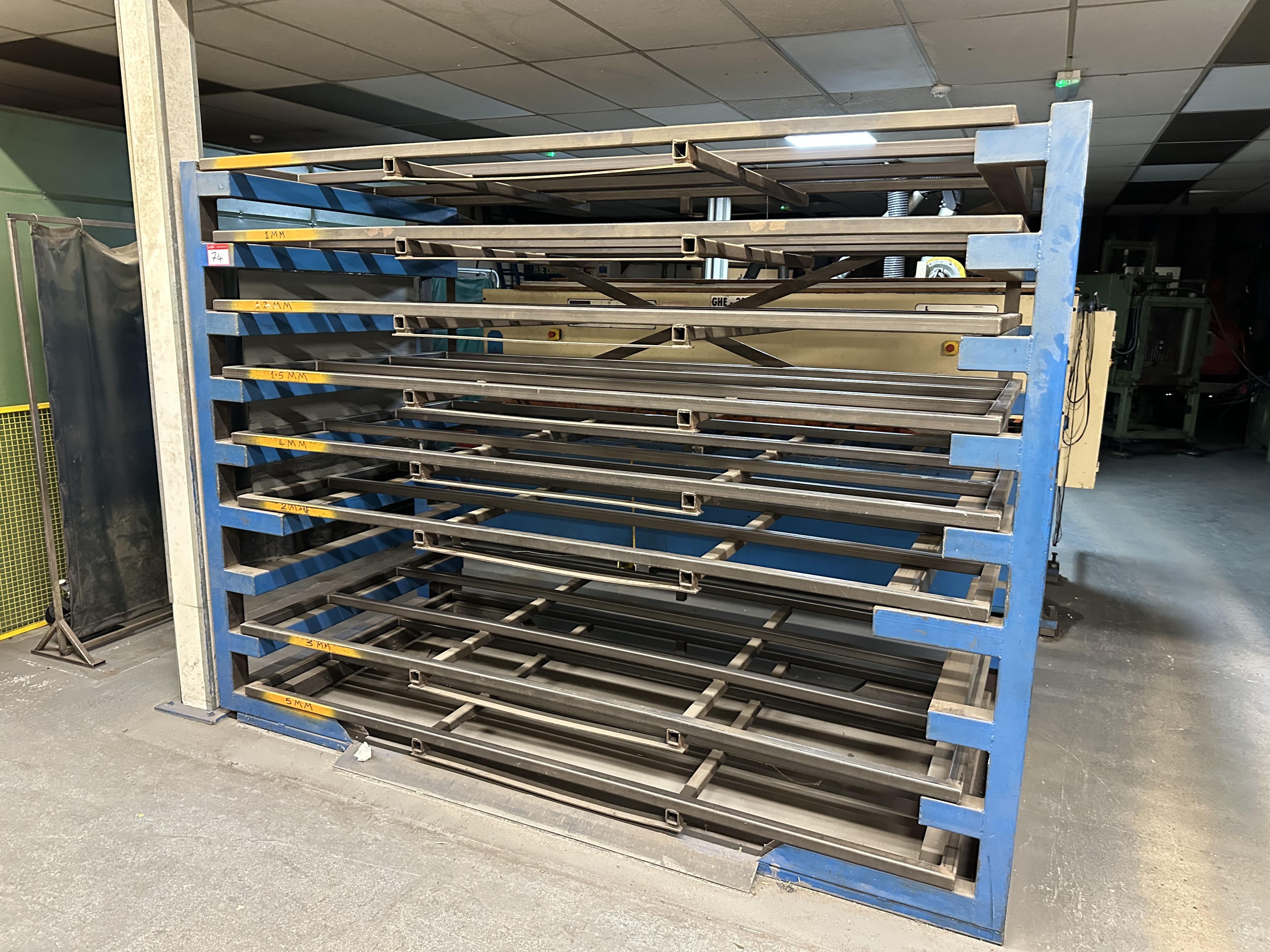 Heavy Duty Steel Racking for Sheet Material