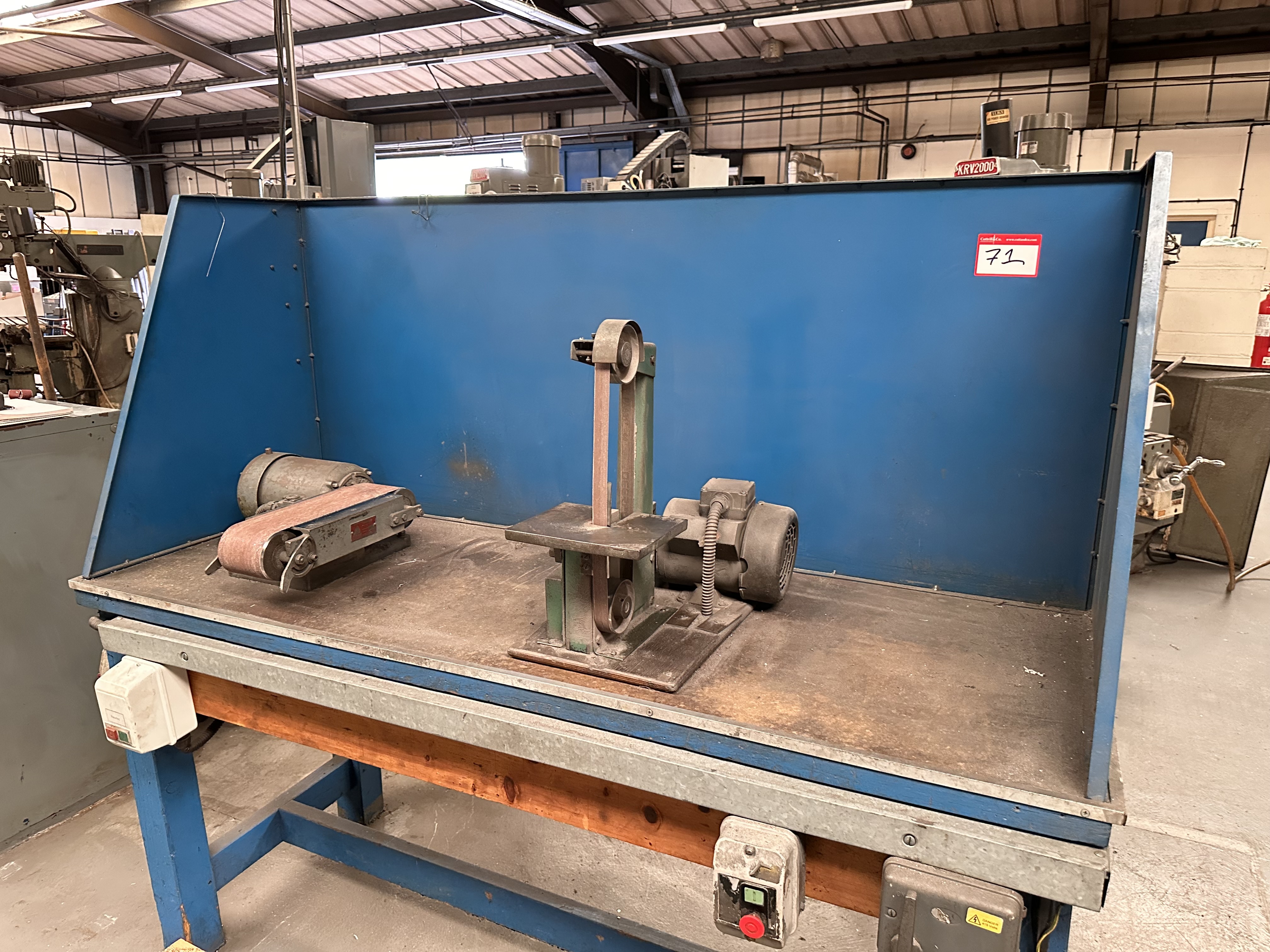 Vanco Type Band Linisher 1" Band