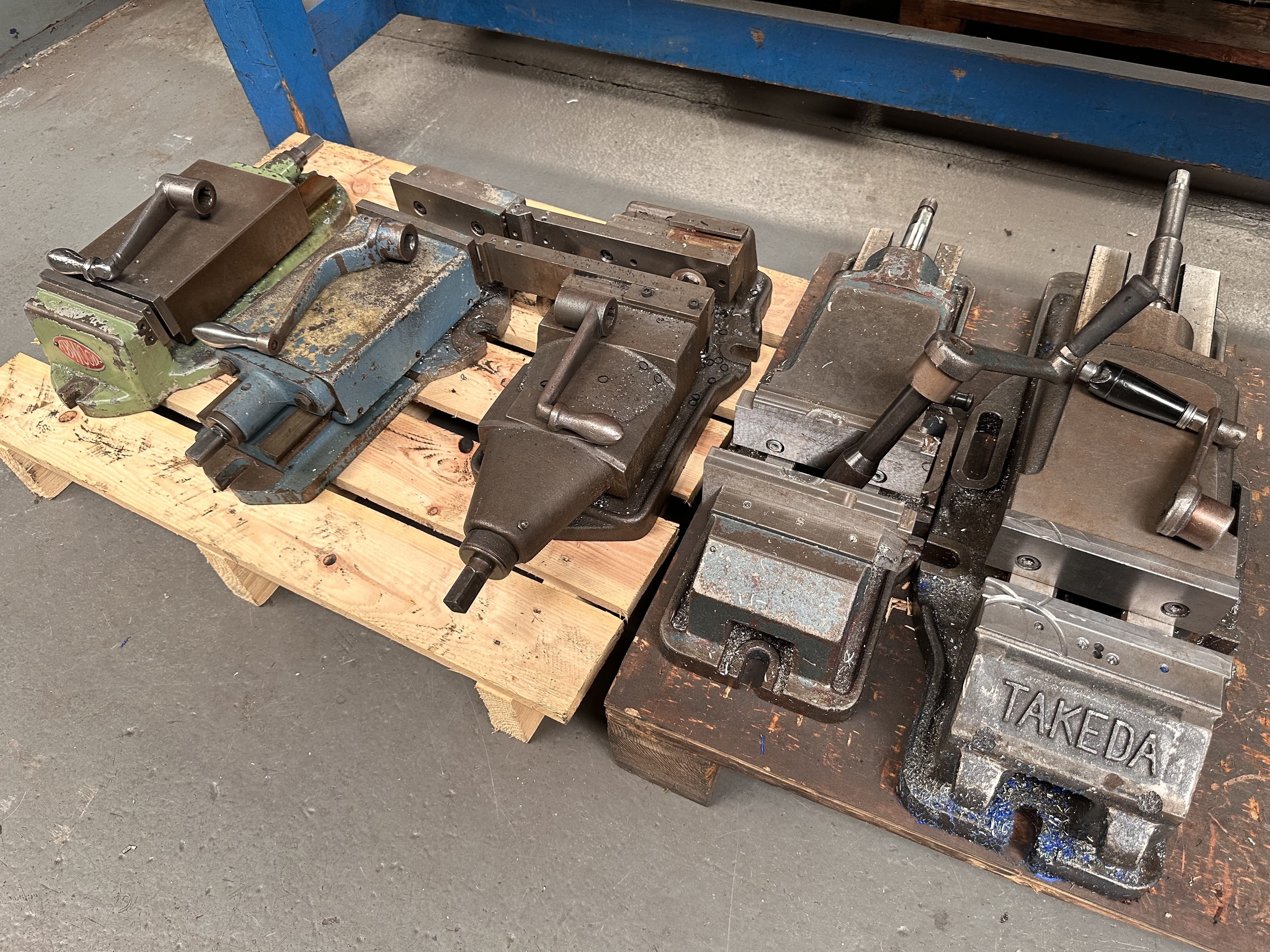 Various 6" Machine Vices