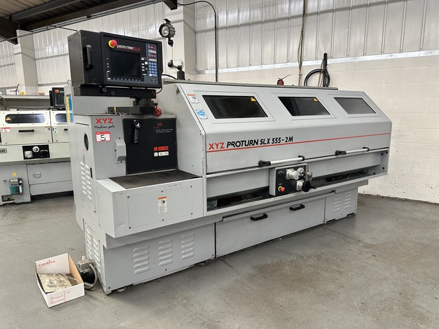 XYZ Proturn SLX 555-2M CNC/Manual Lathe (2005) 