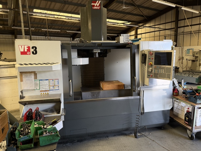 Haas VF3 Vertical Machining Centre, 4th Axis. (11/2010)