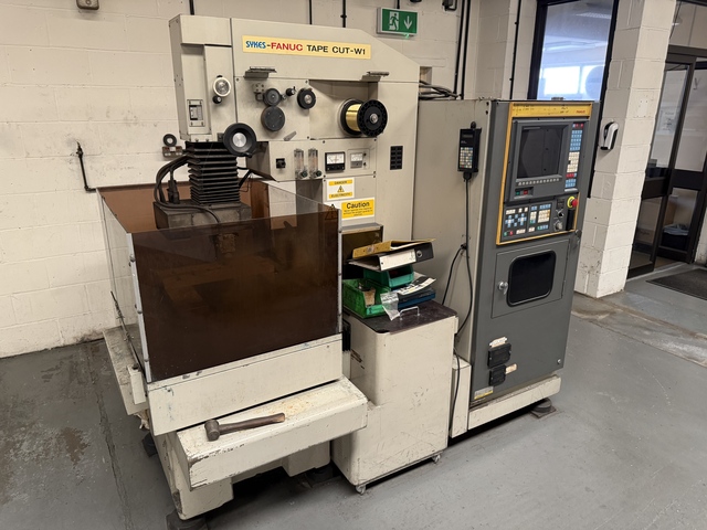 Sykes Fanuc Tape Cut-W1 Wire-Cut EDM