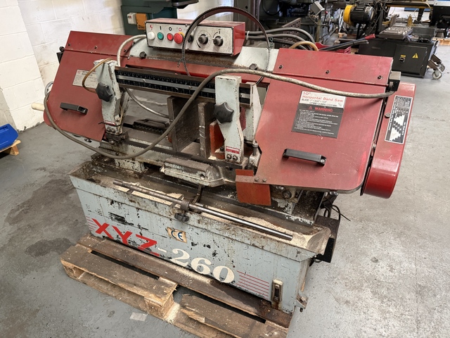 XYZ 260 10" Horizontal Bandsaw