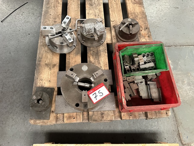 Selection of Table Mount 3 Jaw Chucks