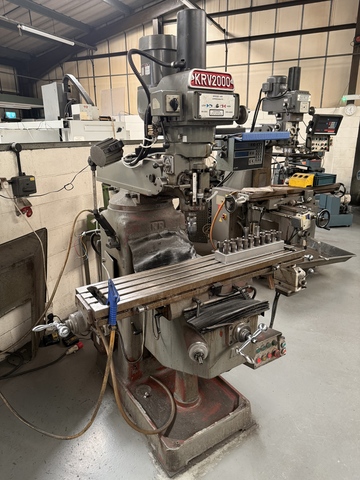 XYZ KRV2000 Turret Mill