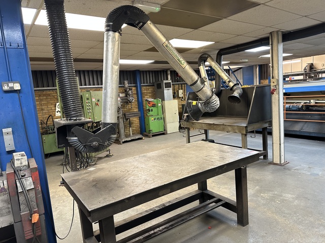 Steel Welding Bench with Climavent Extractor