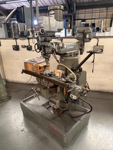 Bridgeport Series 1. Turret Mill with Slotting Attachment