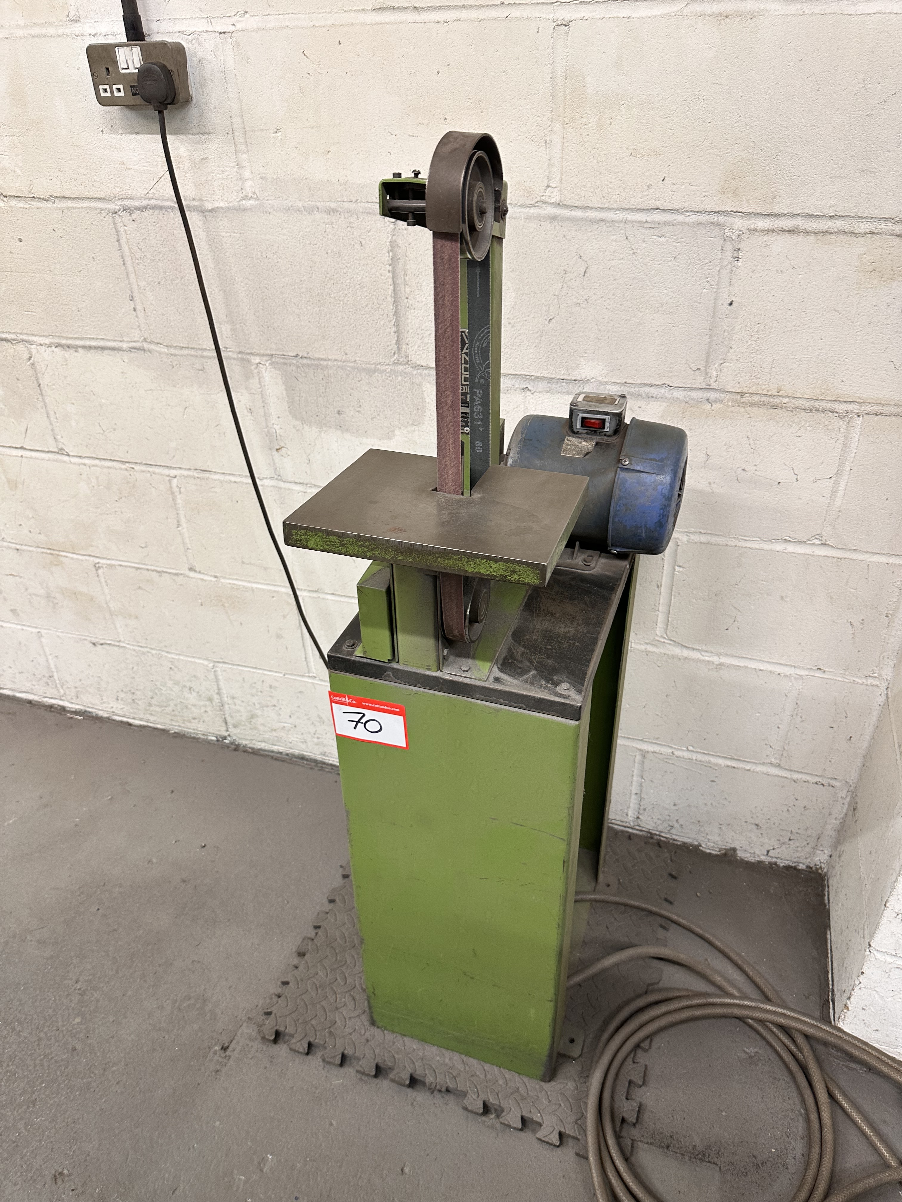 Floor Standing Vanco Flexiband Linisher