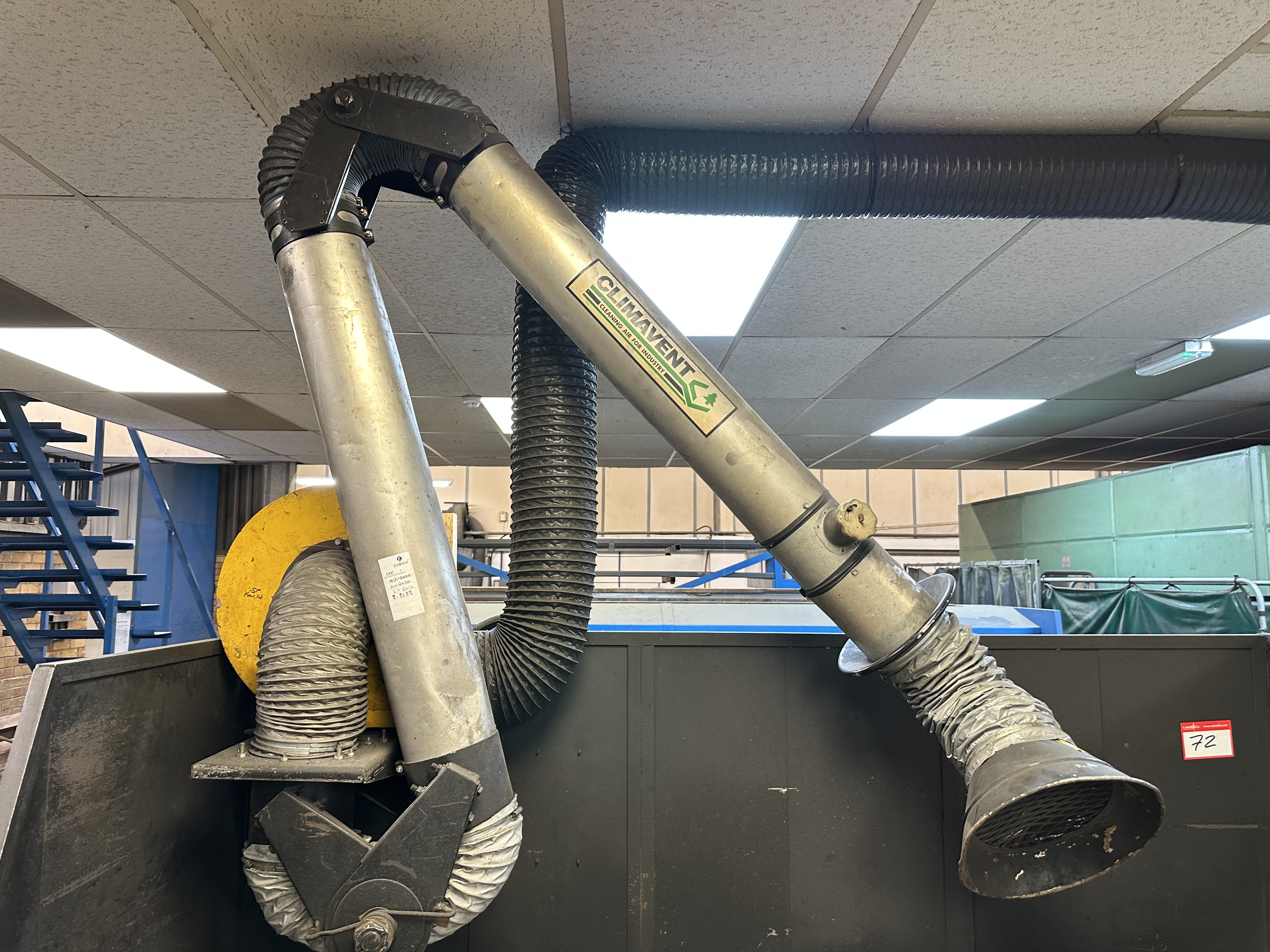 Steel Welding Bench with Climavent Extractor