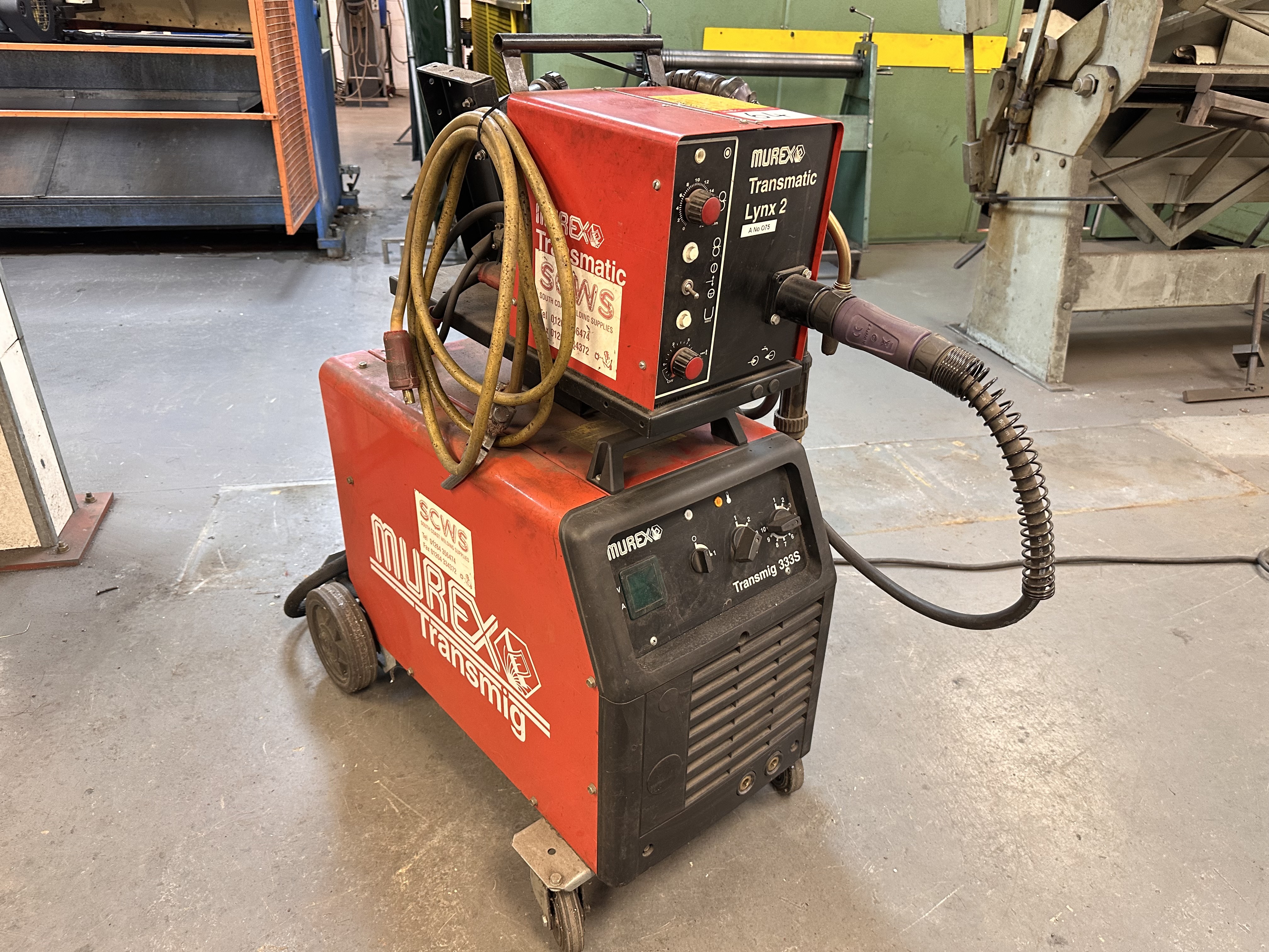 Murex Tranmig 3335 Mig Welder