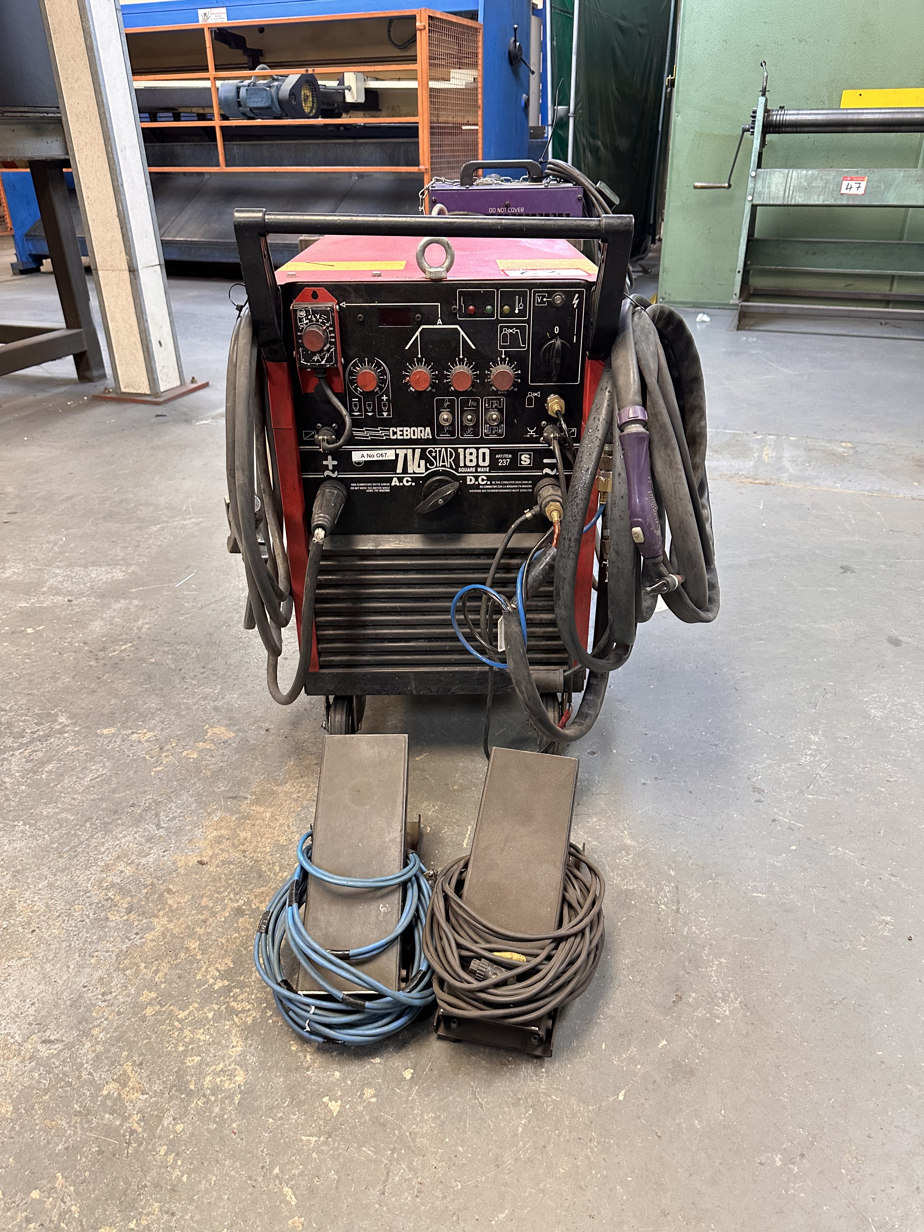 Cebora Tig Star 180 Square Wave Tig Welder