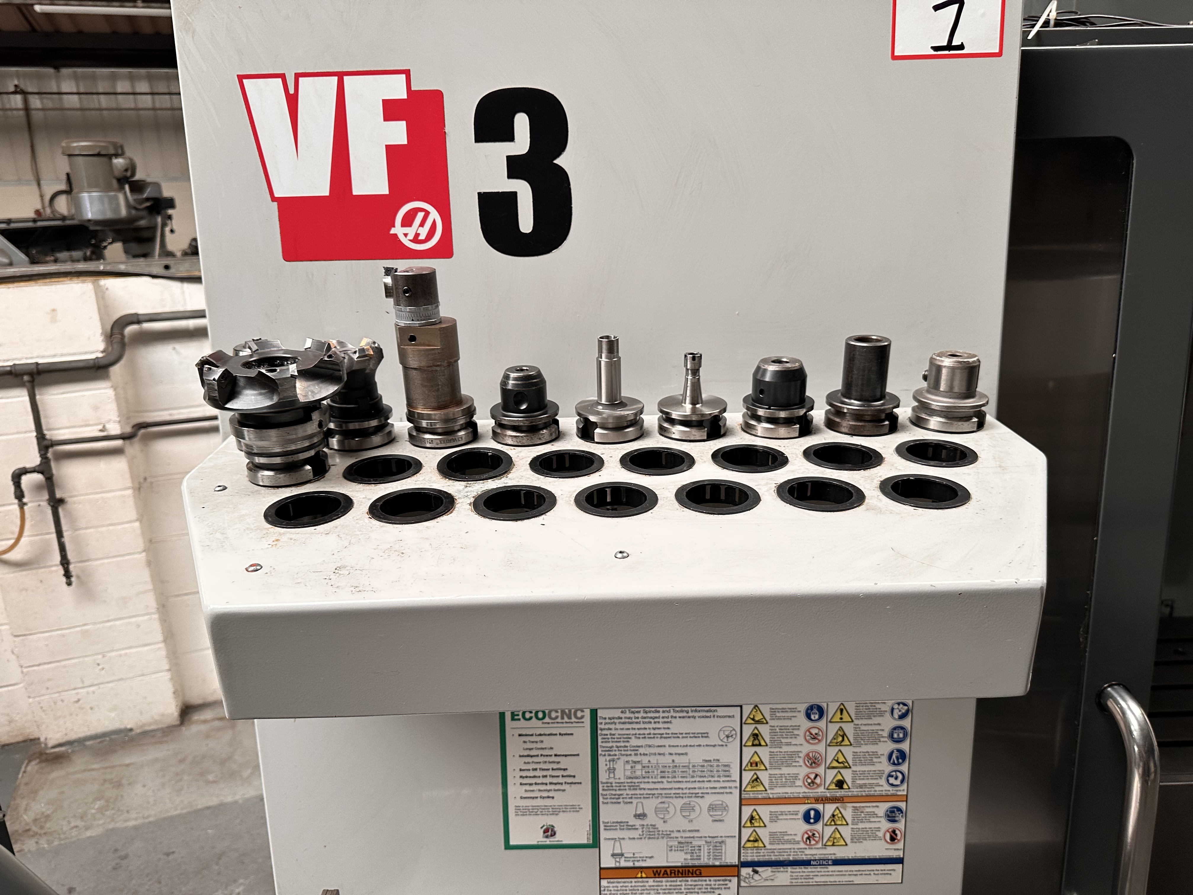 Haas VF3 CNC Vertical Machining Centre with Haas Control. (11/2010)