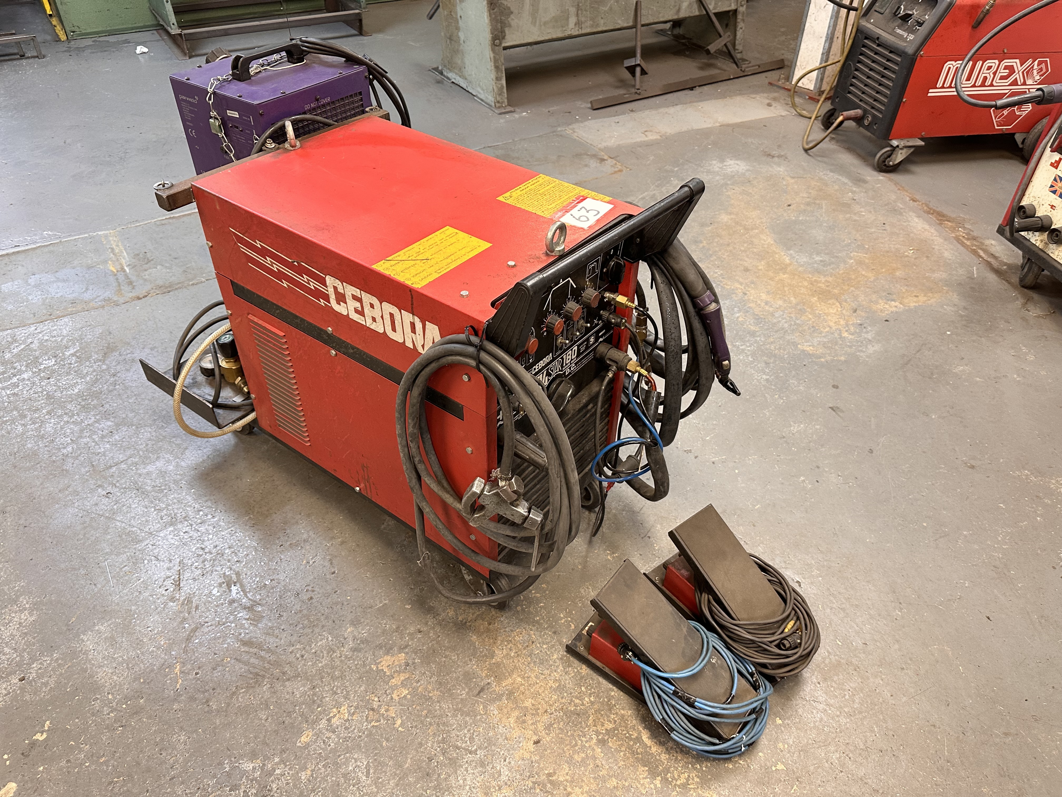 Cebora Tig Star 180 Square Wave Tig Welder