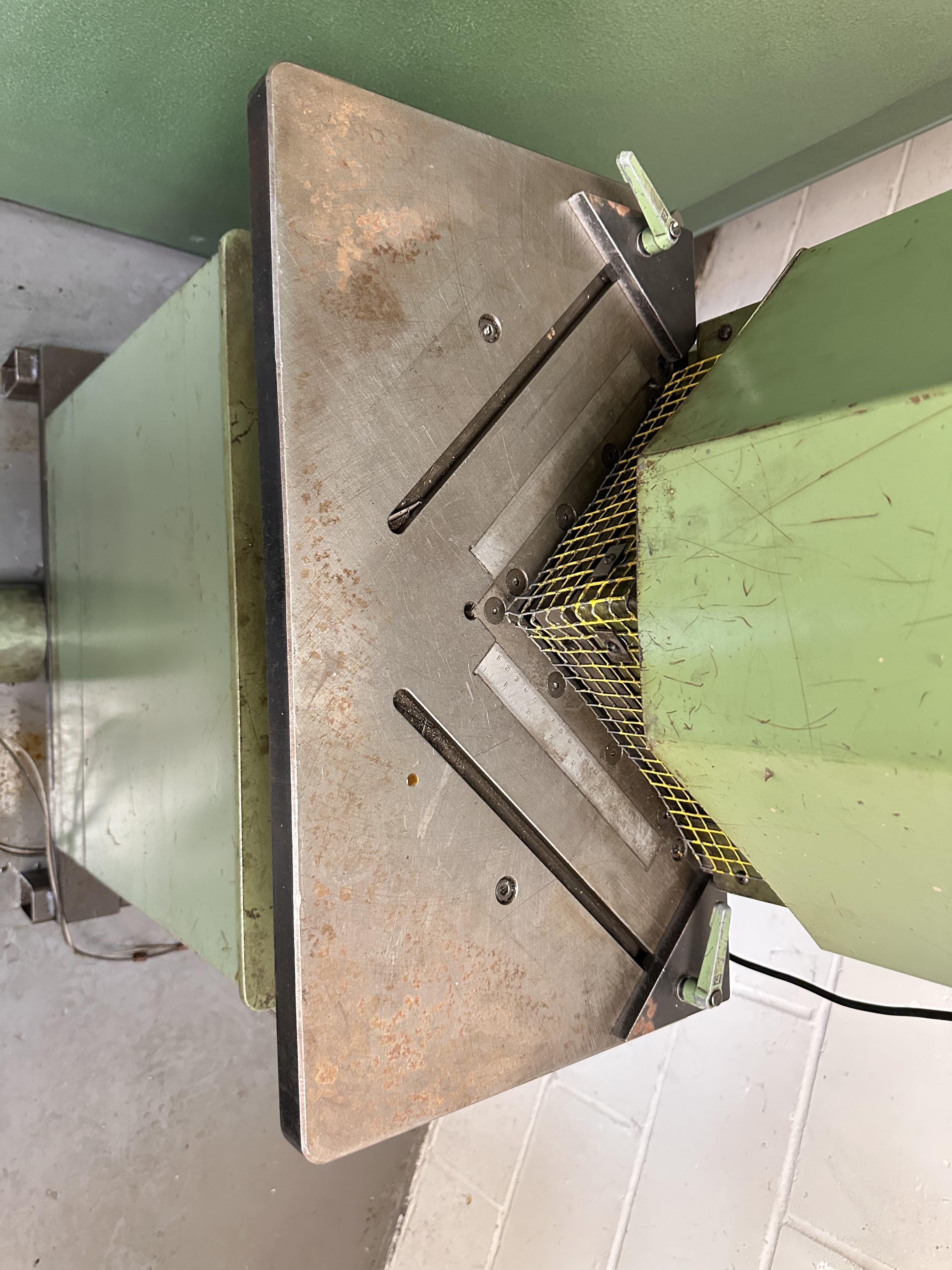 Clements Engineering Corner Notching Machine