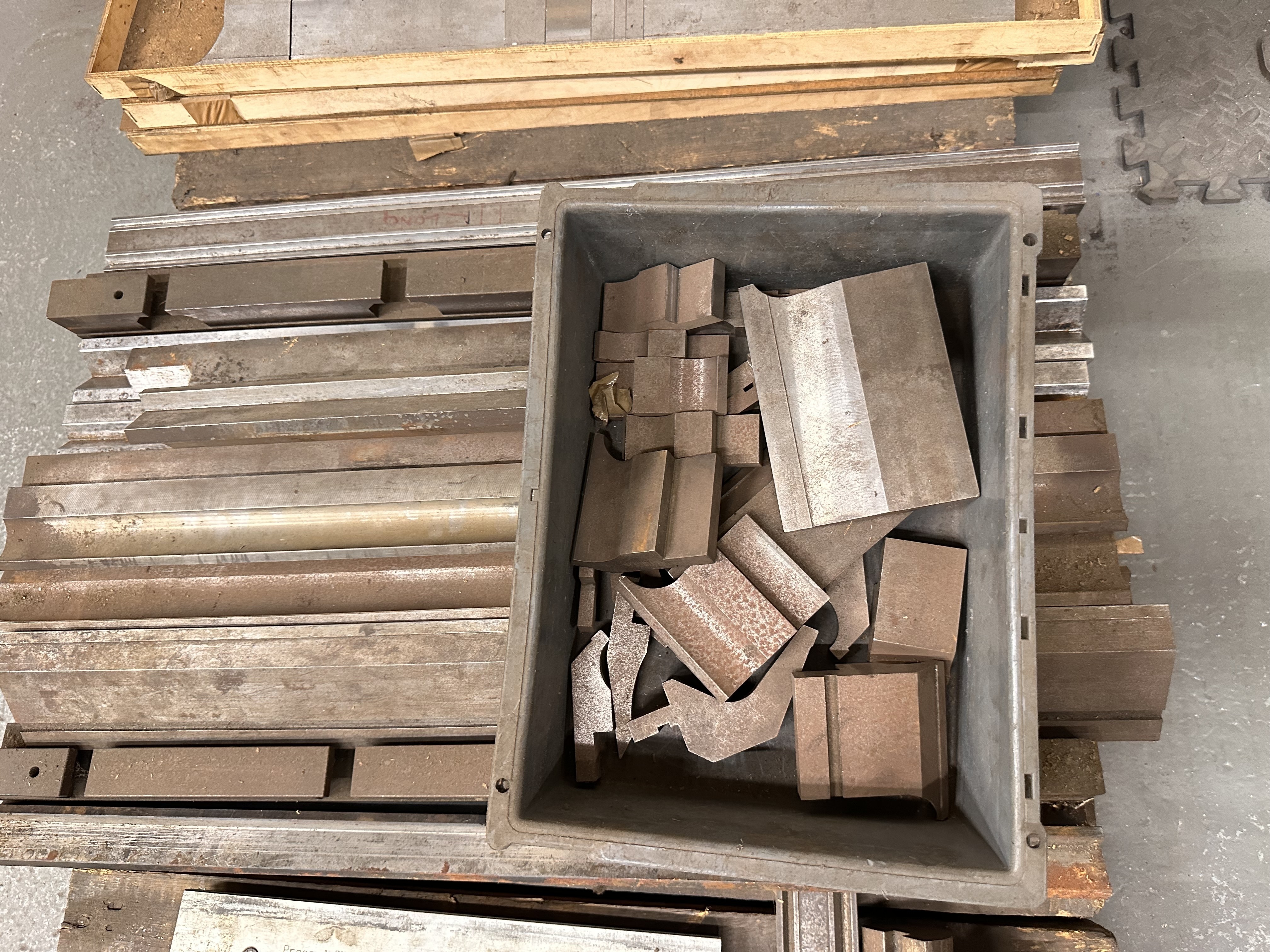 Various Press Brake Tooling as used on Megoform Machines