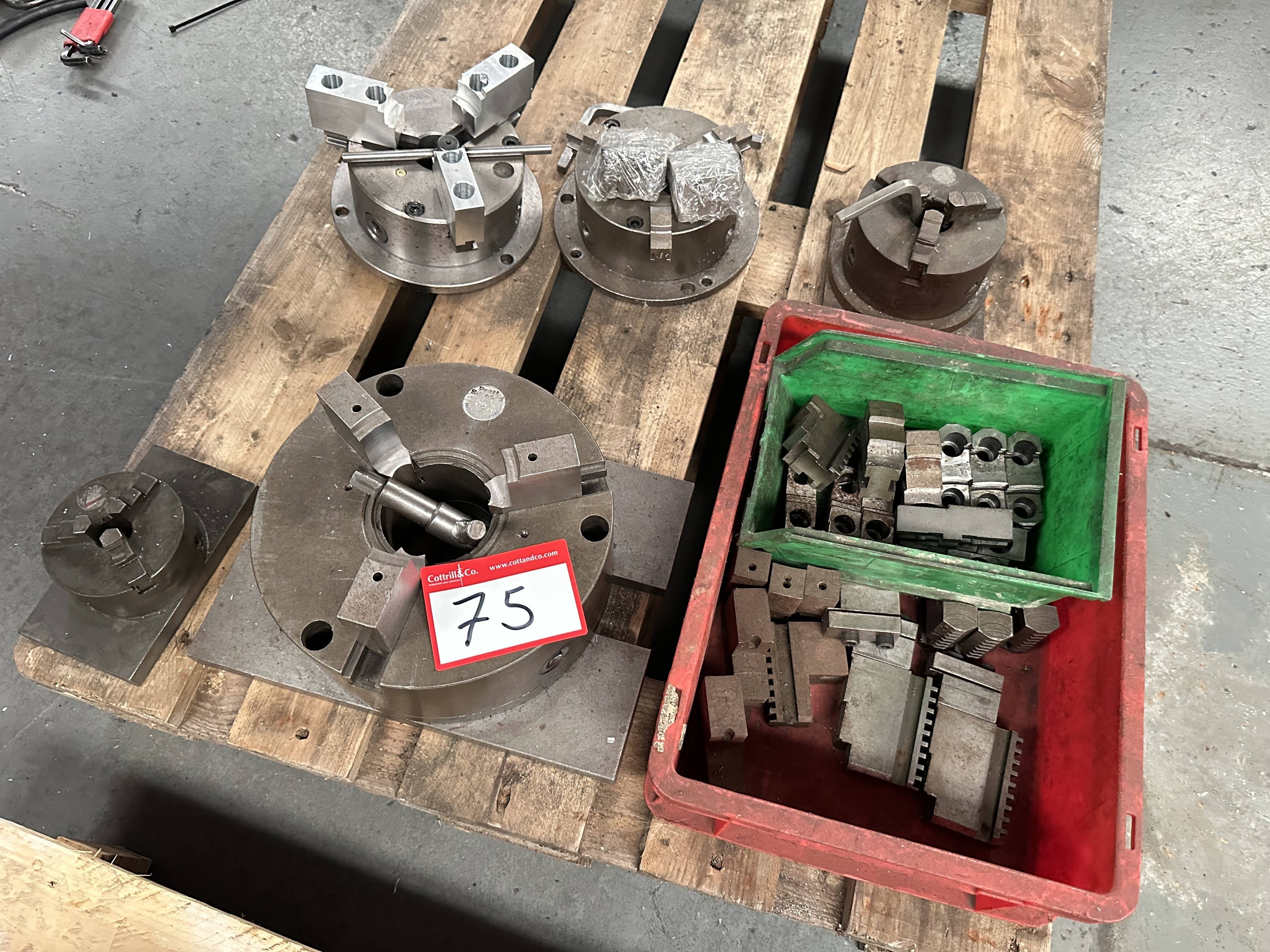 Selection of Table Mount 3 Jaw Chucks