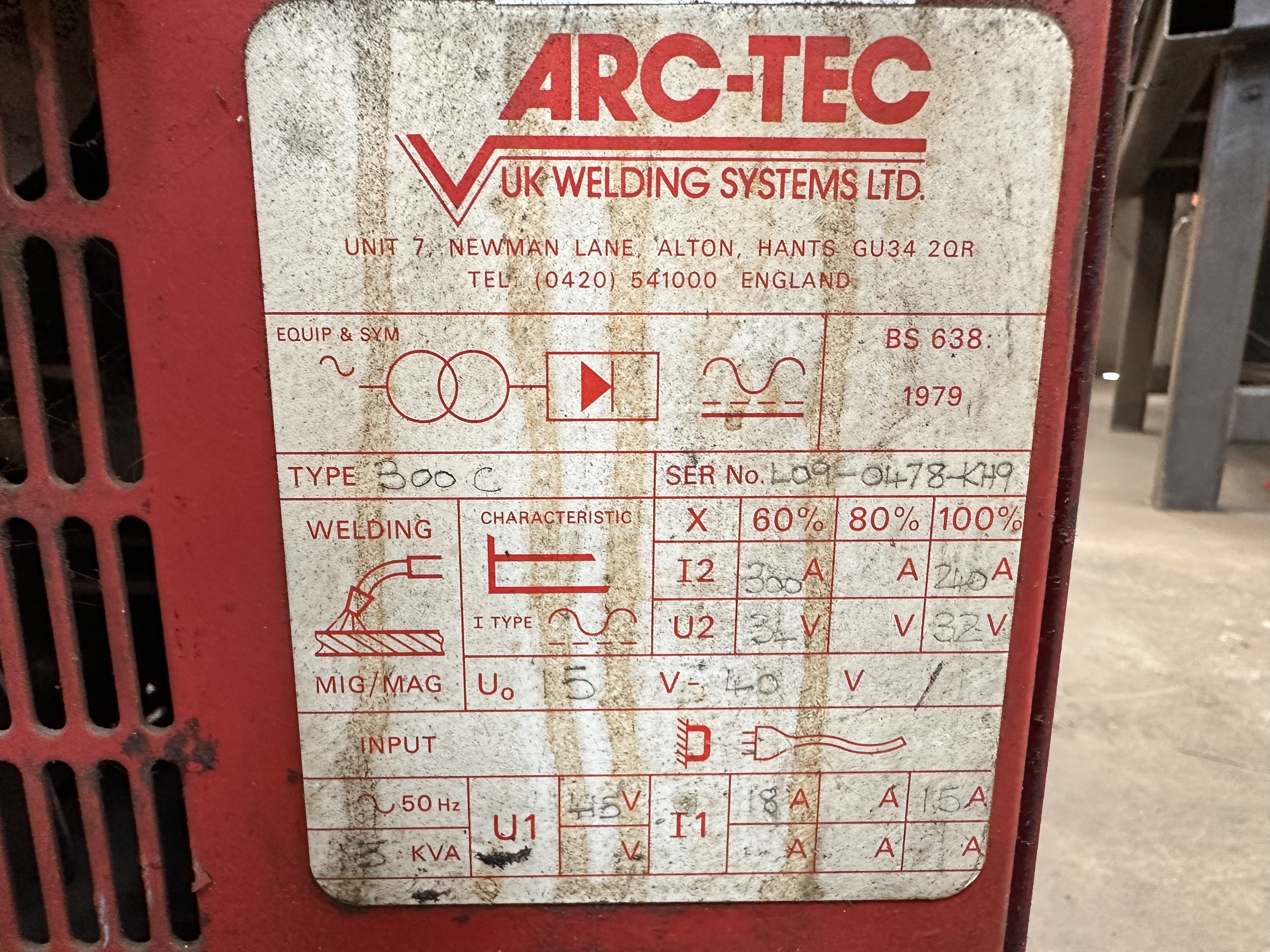 Arc-Tec 300 Mig Welder