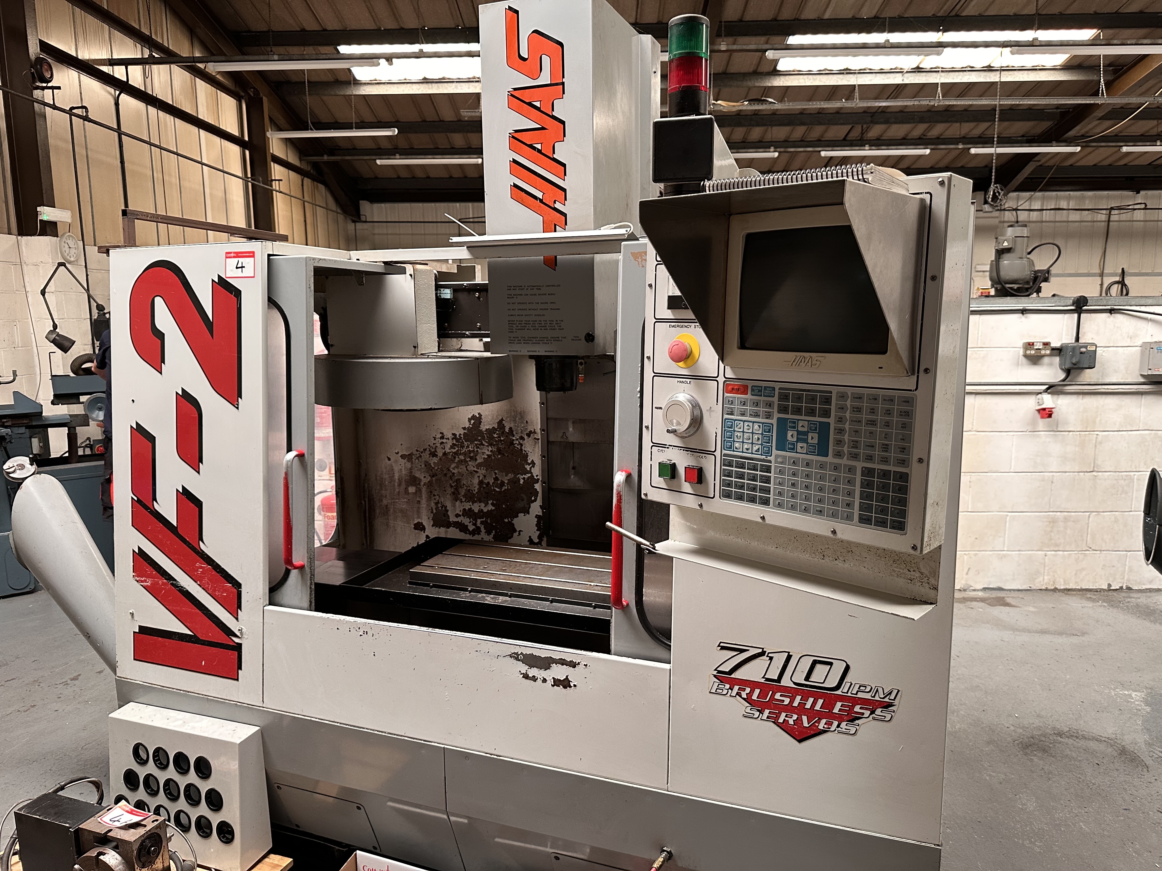 Haas VF-2 CNC Vertical Machining Centre with Haas Control. (04/1997)