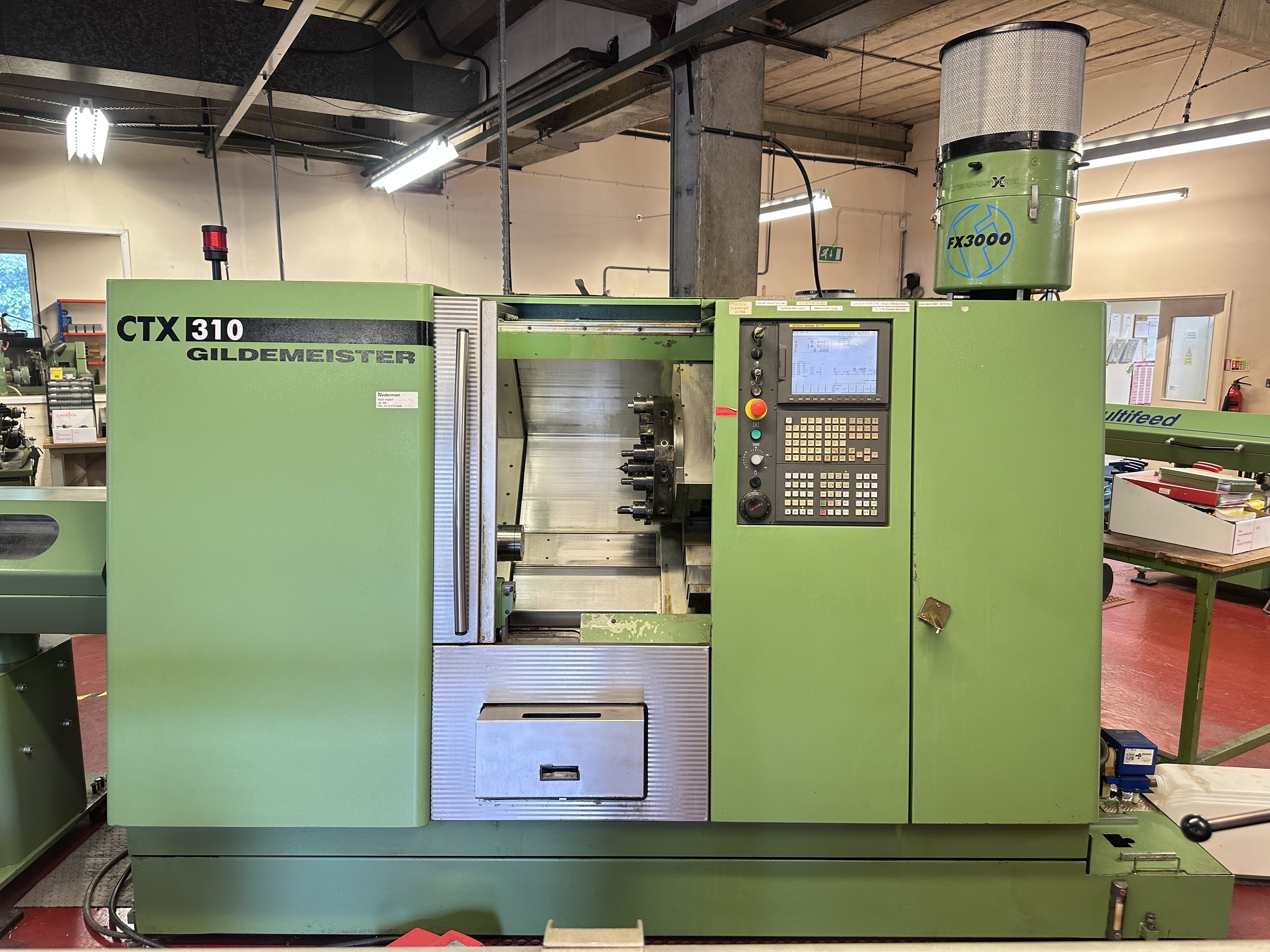 DMG Gildemeister CTX310 CNC Lathe (2002)
