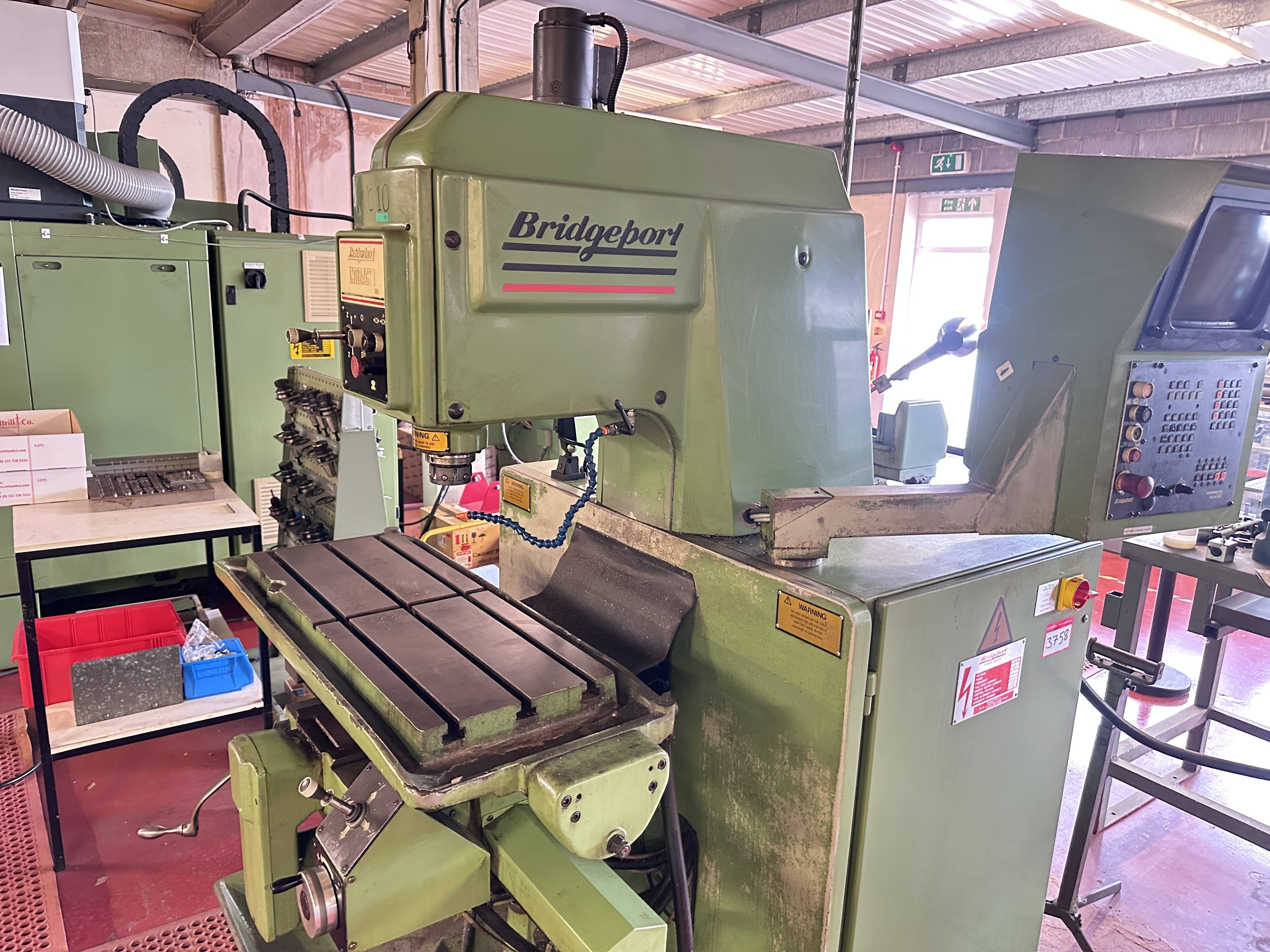 Bridgeport Interact 1 CNC Knee Type Milling Machine