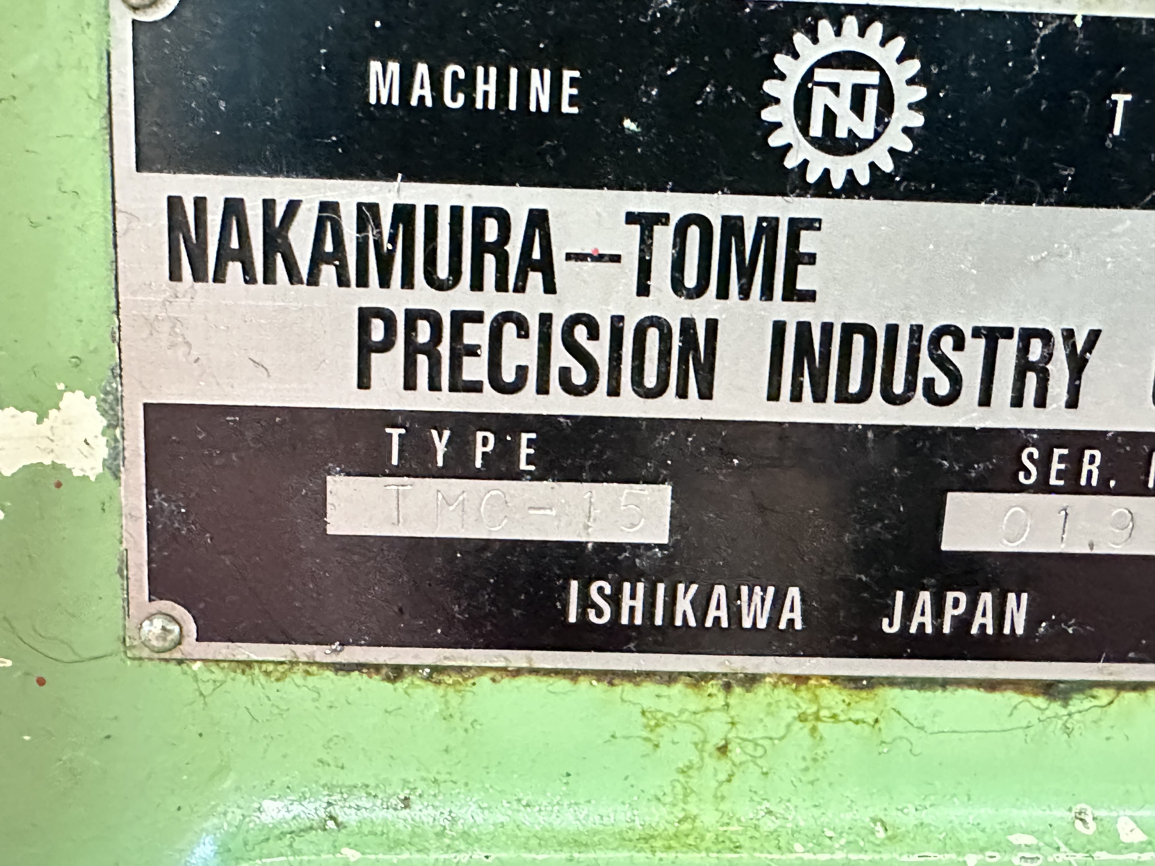 Nakamura - Tome TMC - 15 CNC Lathe
