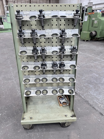 BT40 Spindle Tooling in Mobile Storage Trolley