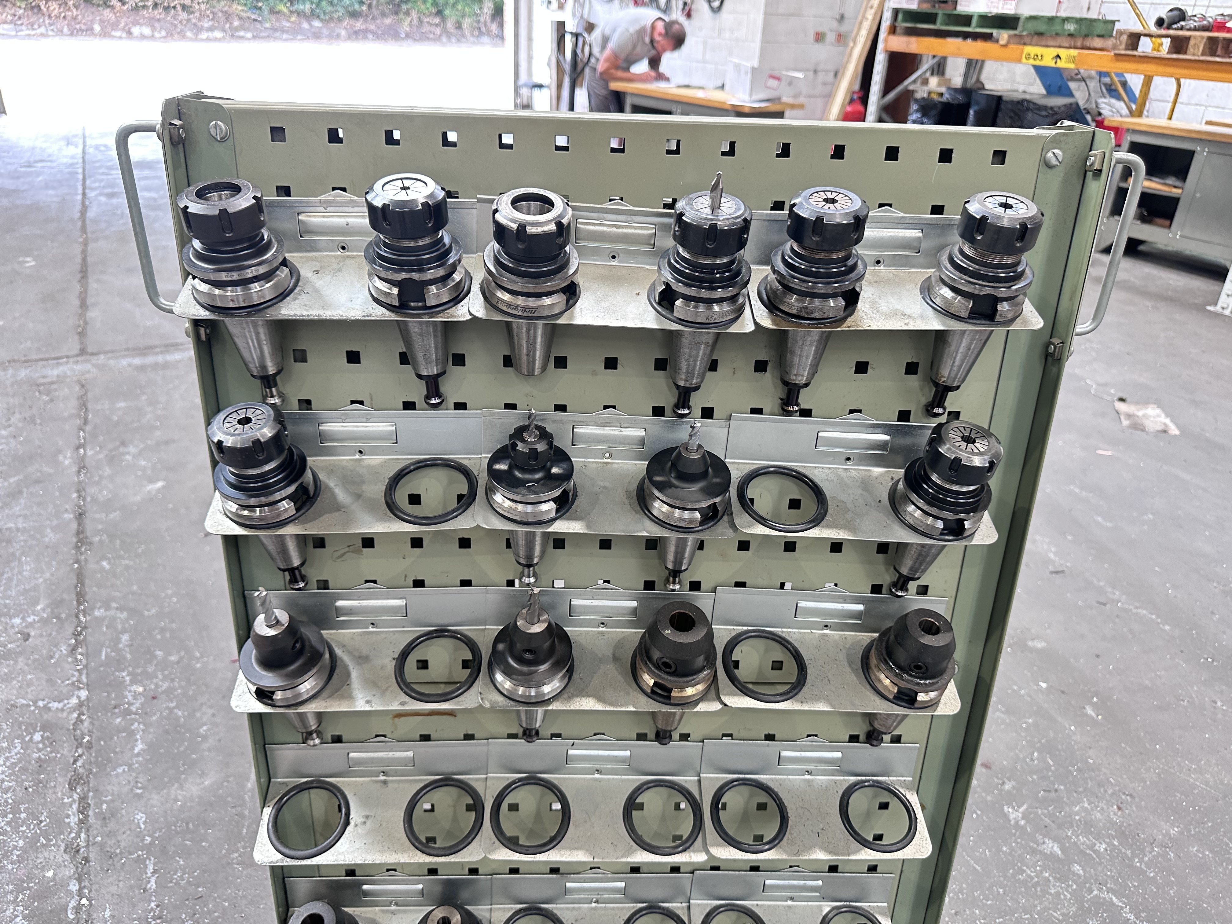 BT40 Spindle Tooling in Mobile Storage Trolley
