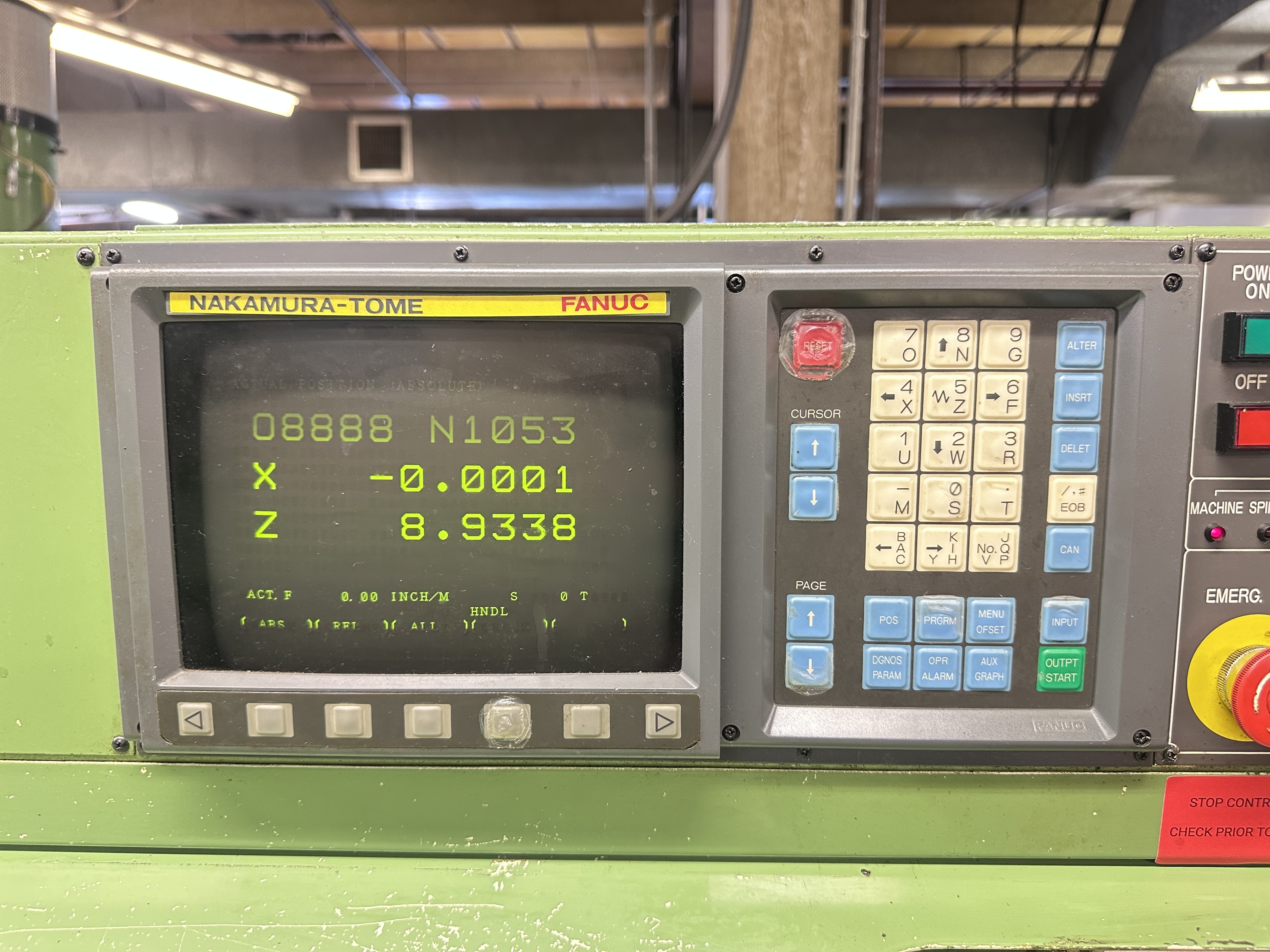 Nakamura - Tome TMC - 15 CNC Lathe