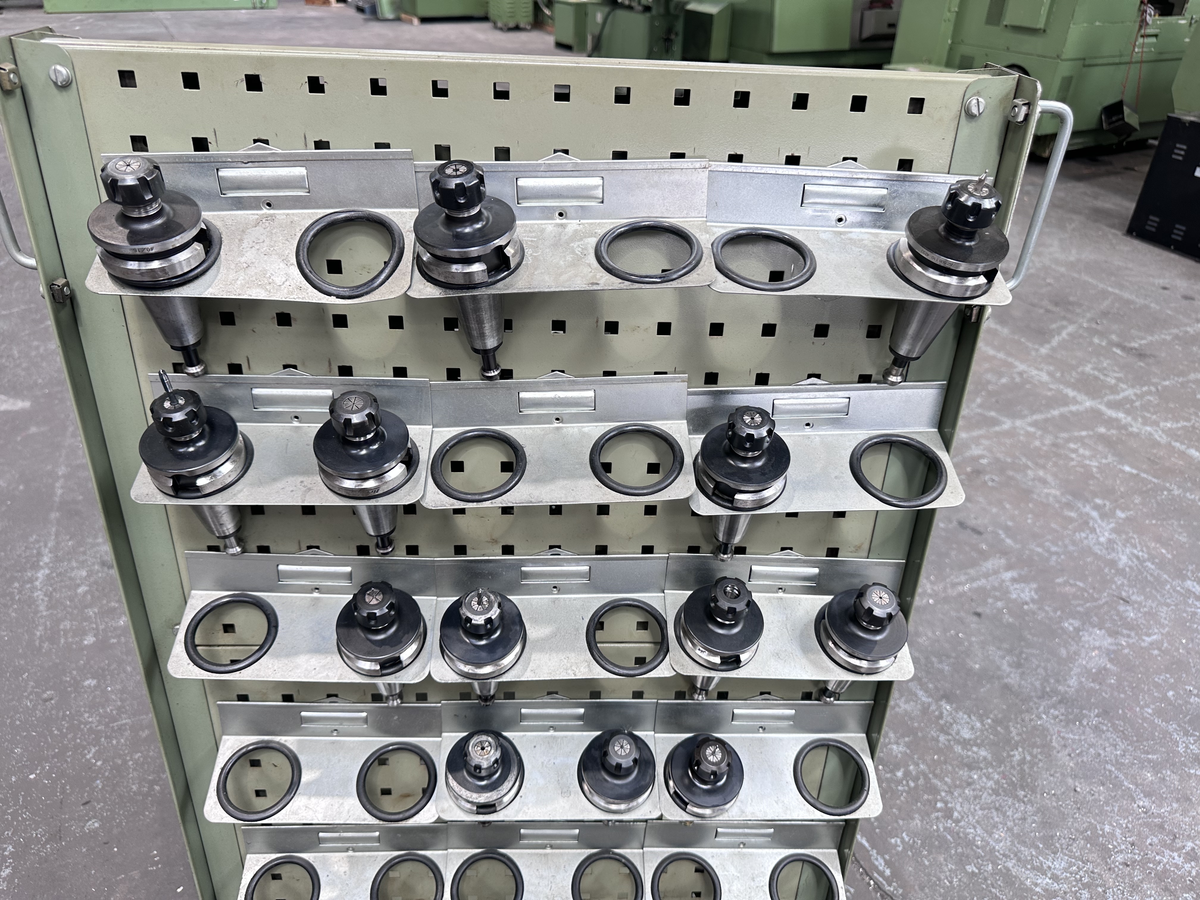 BT40 Spindle Tooling in Mobile Storage Trolley