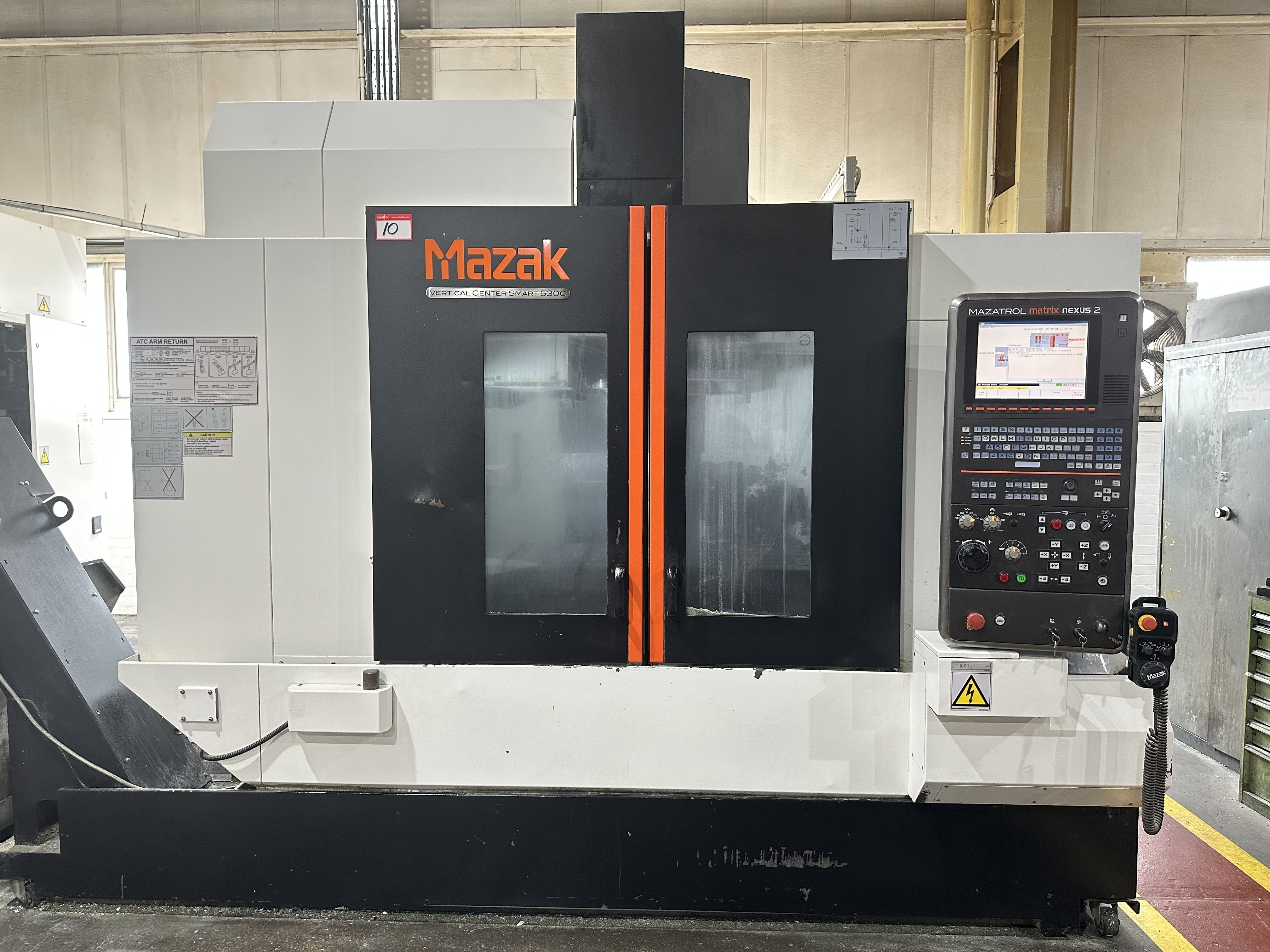 Mazak Vertical Centre Smart 530C CNC Vertical Machining Centre. (2015)