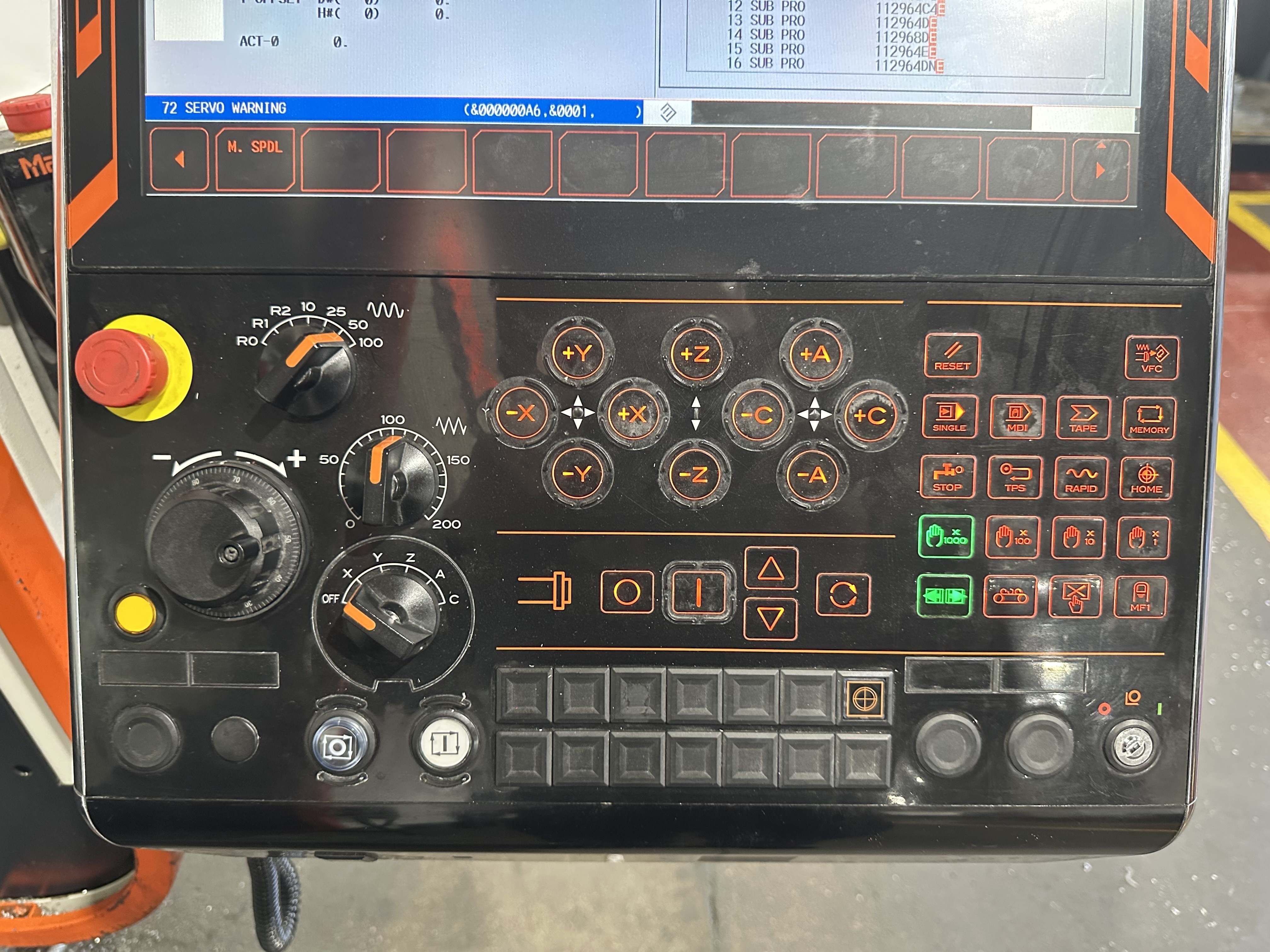 Mazak Variaxis i-700 5 Axis CNC Machining Centre. (2016)