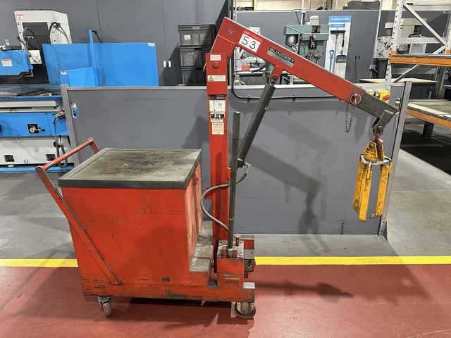 Slingsby CTC152 Counterbalance Hydraulic Crane Hoist, SWL 152kg