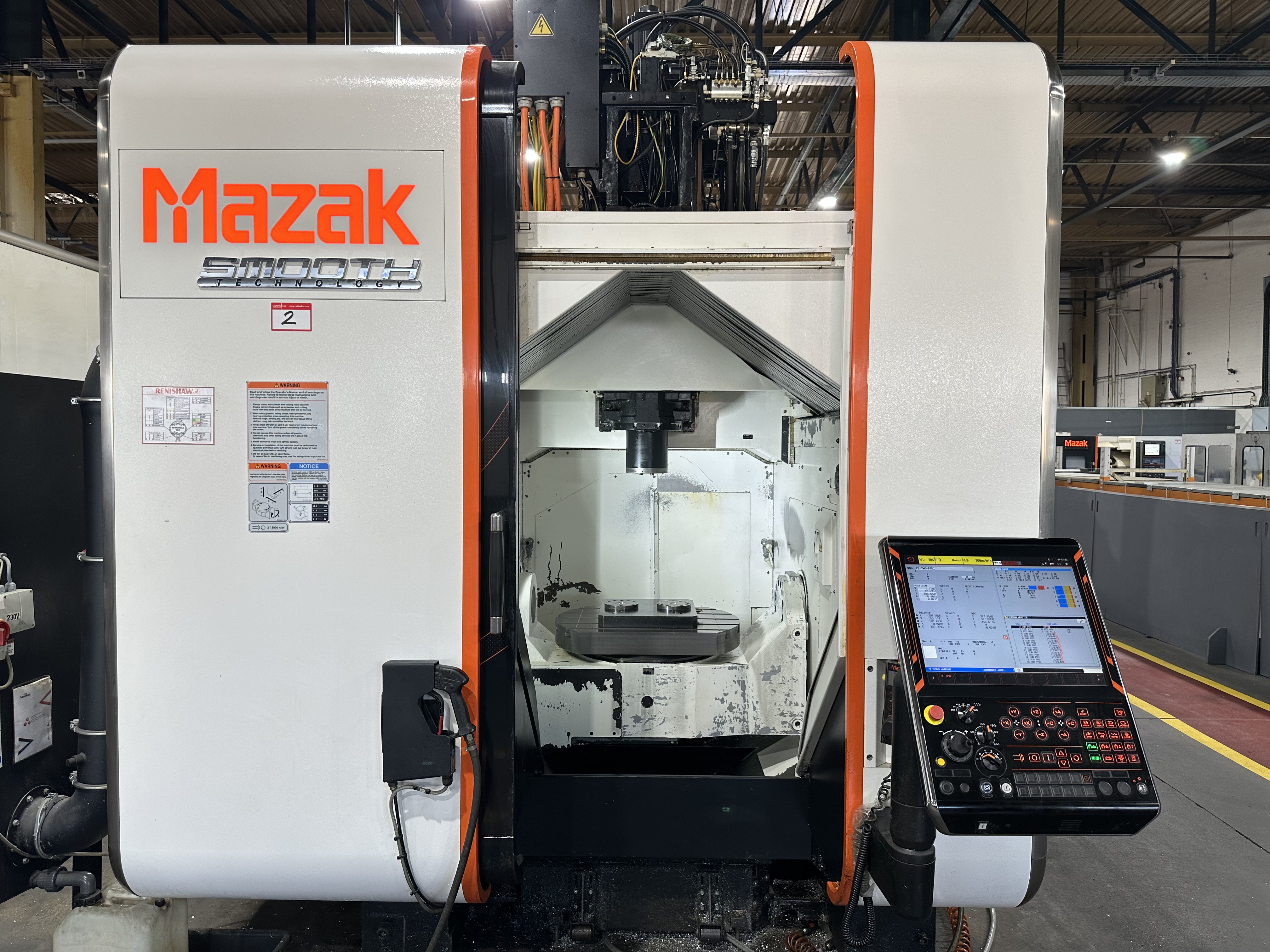 3476UF - Short Notice Sale - Last Remaining Items - Mazak i700 & Smart 530C Machining Centres, Mollart Omnisprint Gun Drill, Ancillary Equipment