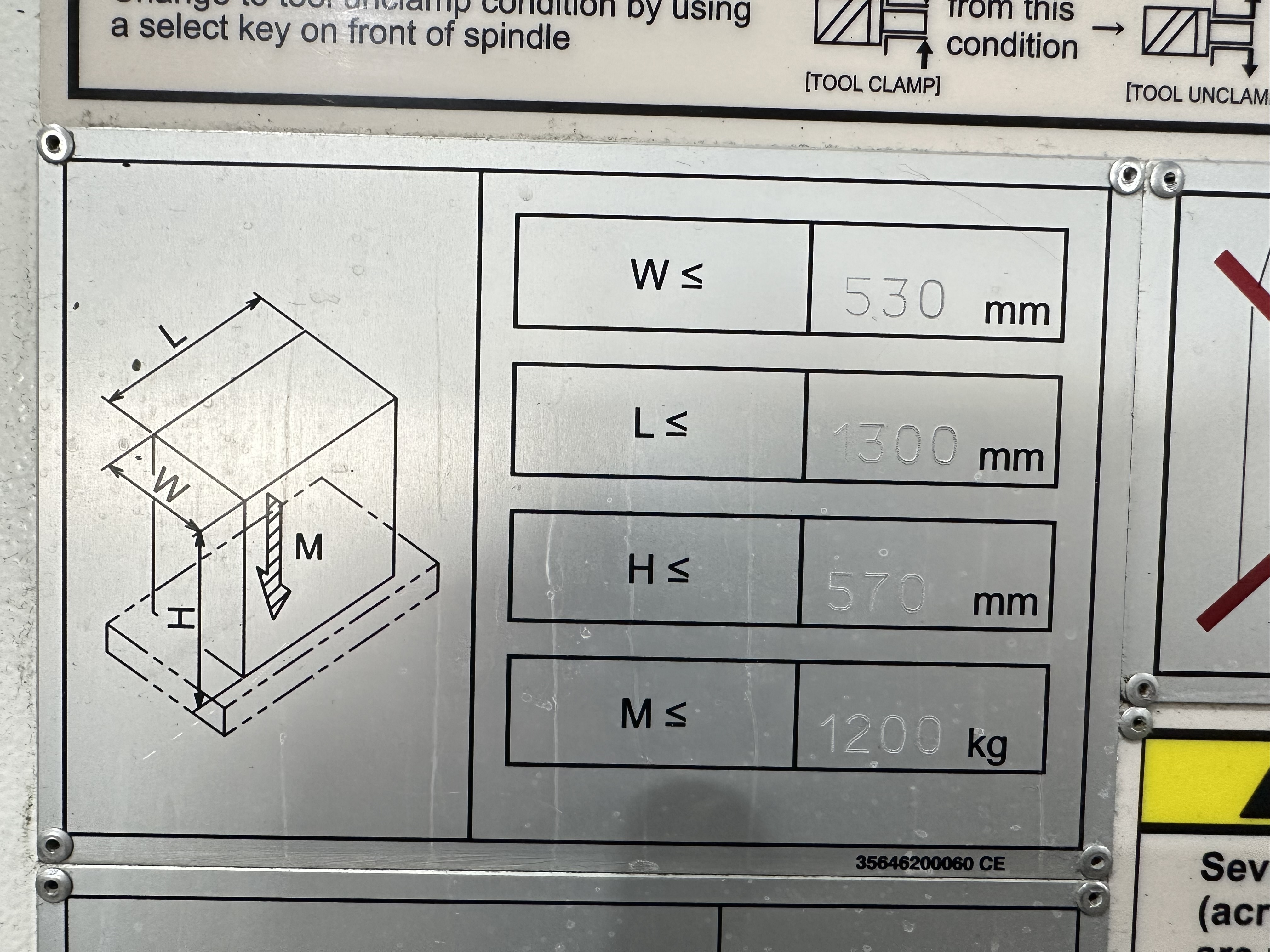 Mazak Vertical Centre Smart 530C Machining Centre. (2016)