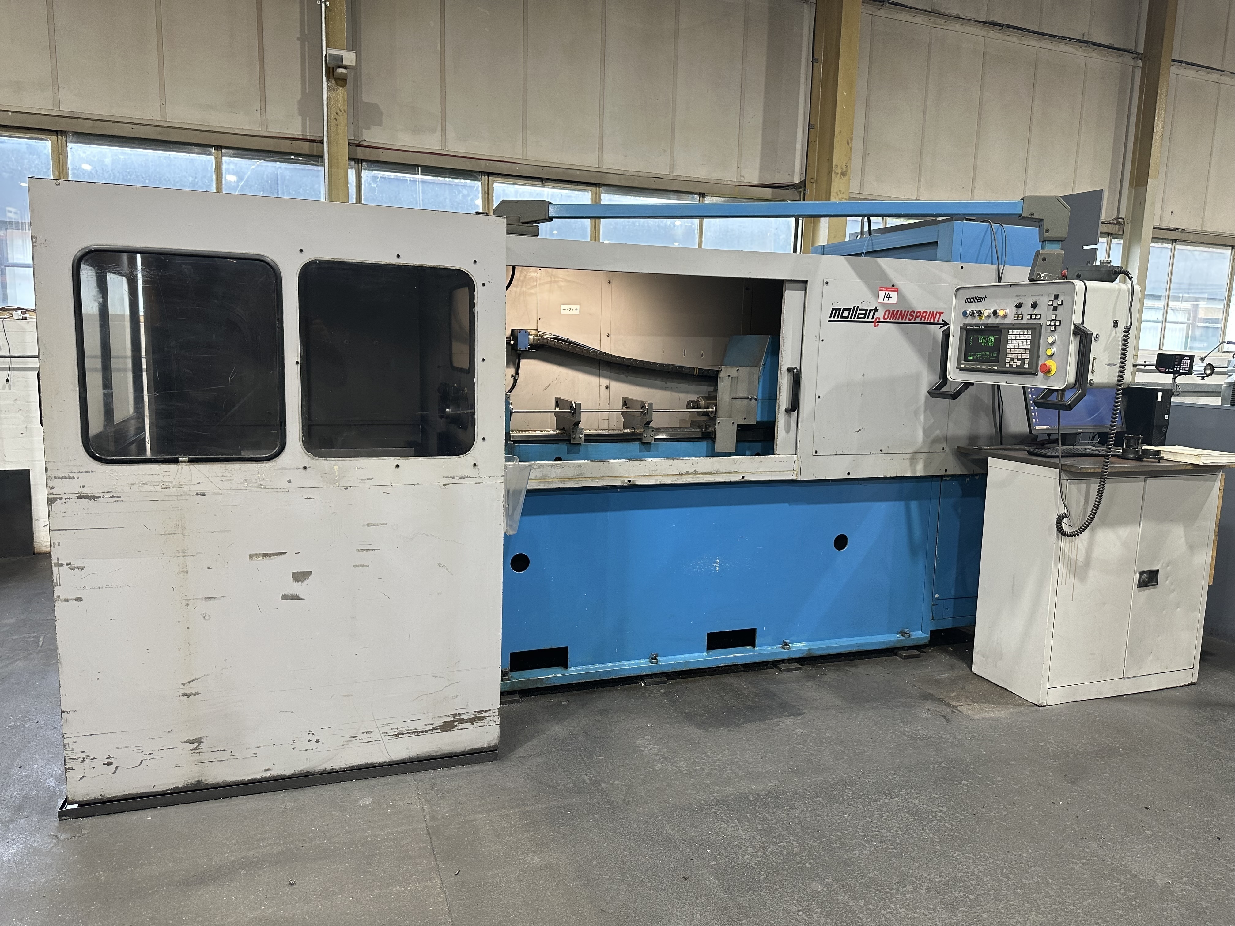 Mollart Machine Tools 3 Axis, Knee Type Omnisprint Gun Drilling Machine (1997)