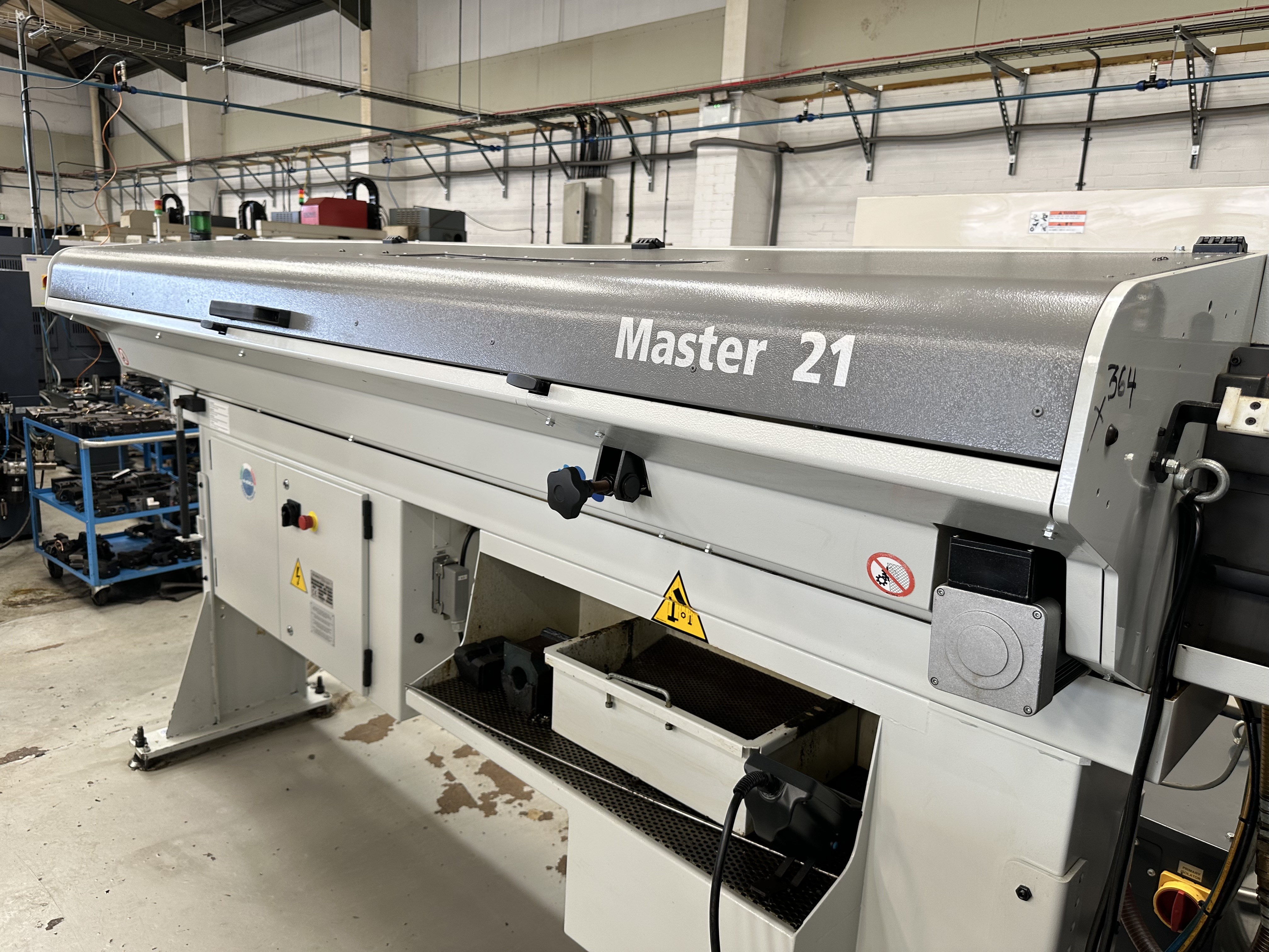 Miyano ABX-64THY2 Twin Spindle Fixed Head Stock Lathe with Fanuc Series 31i Model B CNC Control (2014)