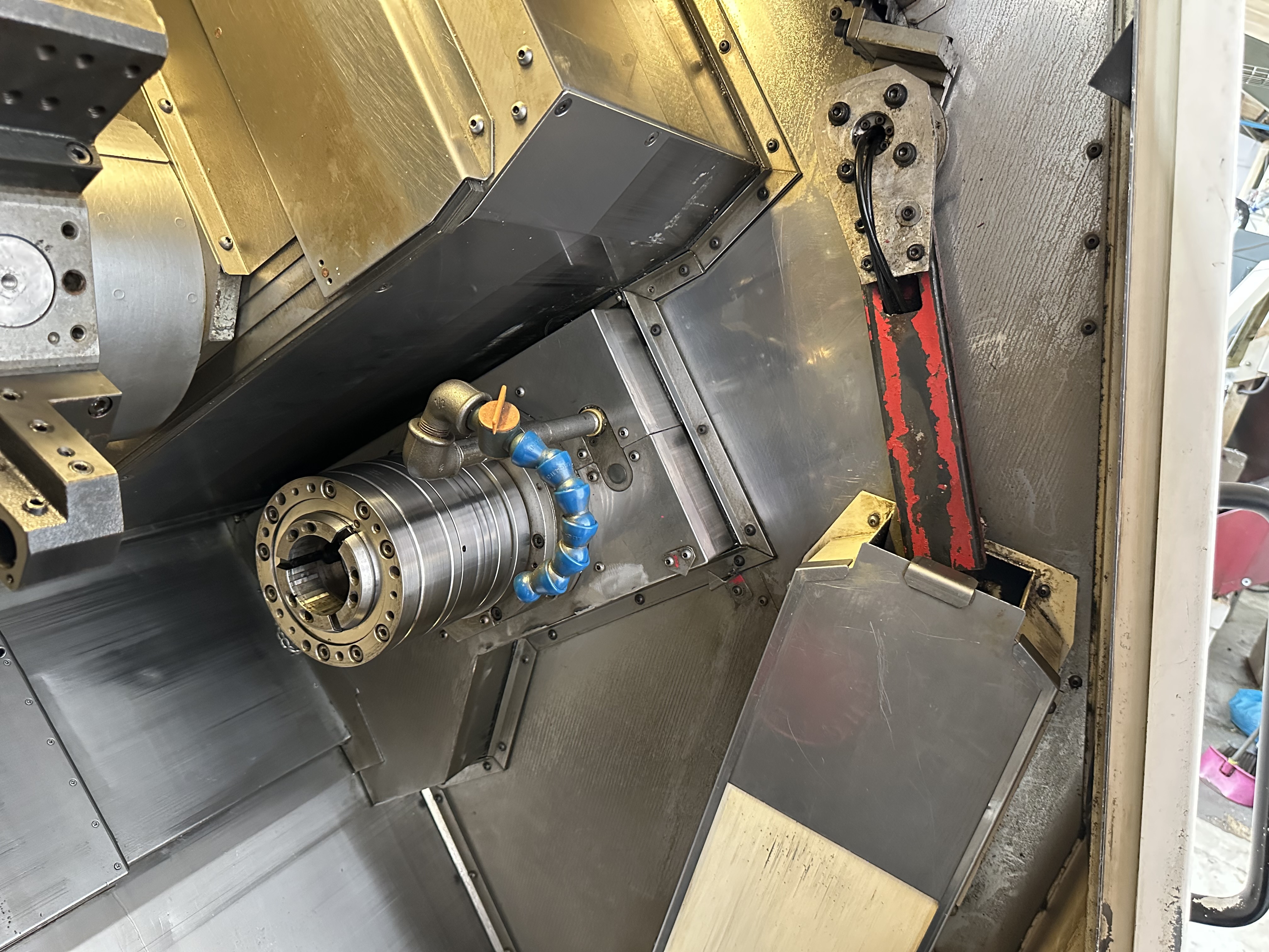Citizen Miyano ABX-64SY Fixed Headstock Lathe 9 Axis Machine with Fanuc Series 31i Model A CNC Control (2011)