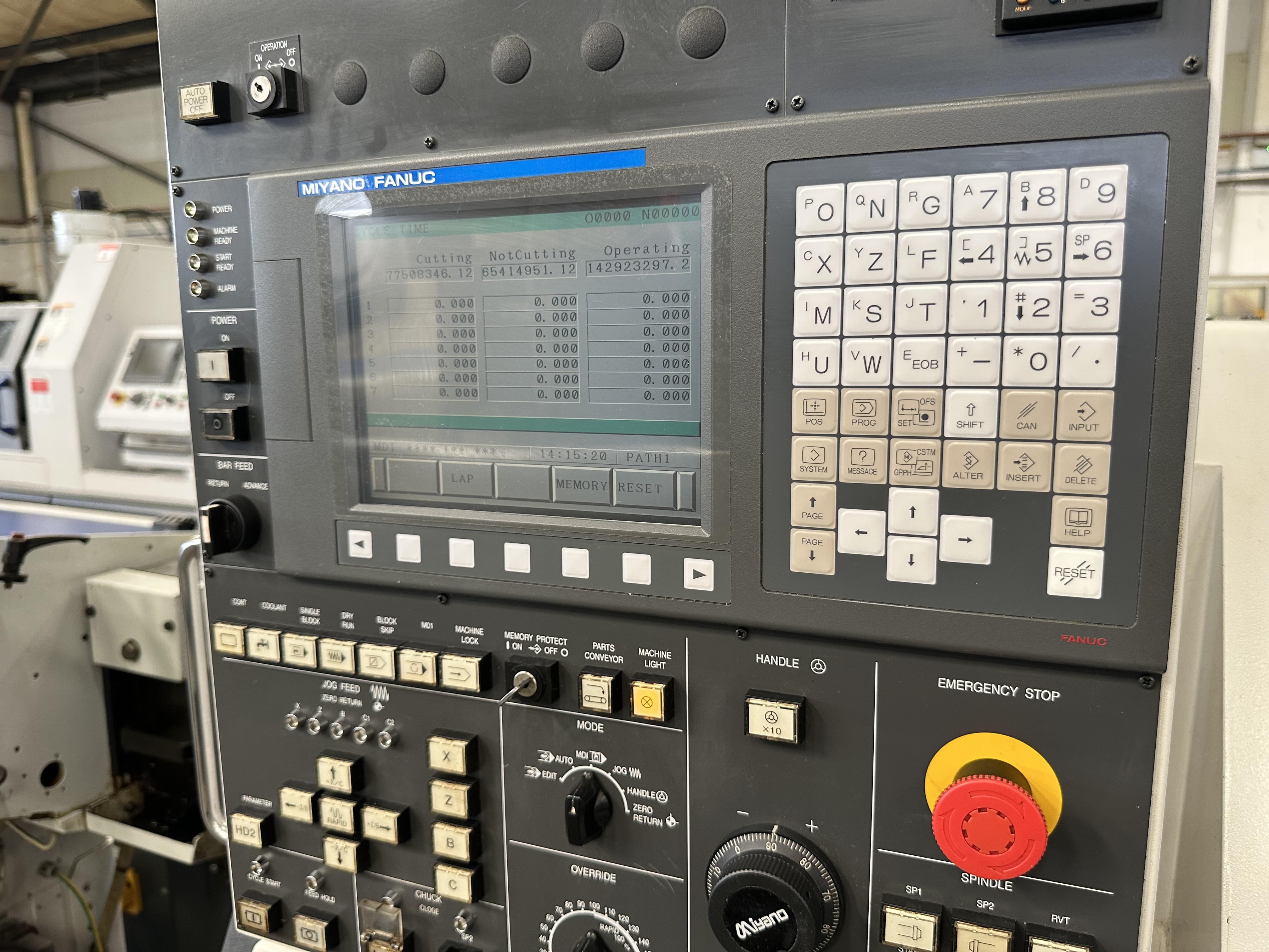 Miyano BNA-42S 5 Axis Machine Fixed Headstock Lathe with Fanuc Oi-TD CNC Control (2011)